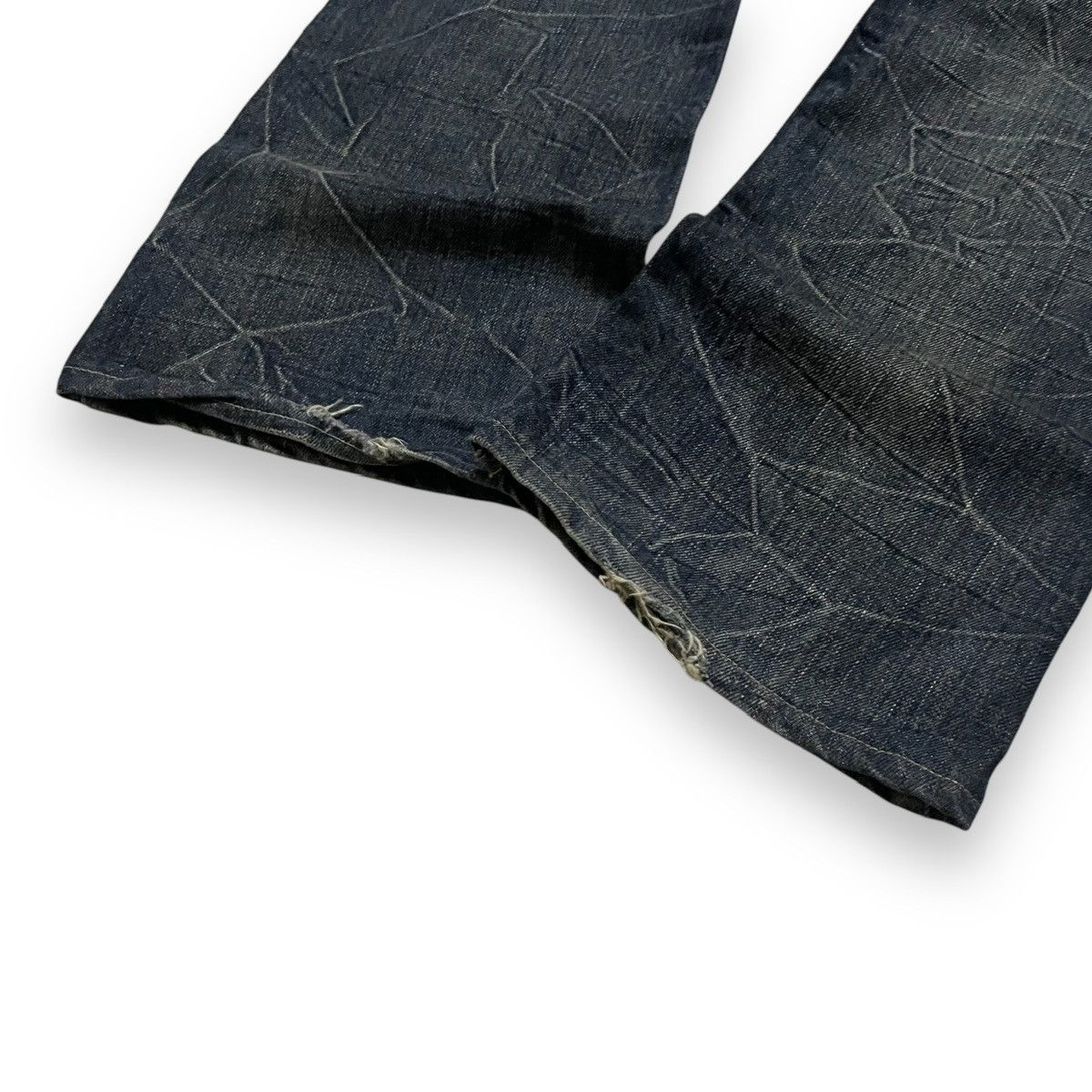 If Six Was Nine JAPANES FLARE DESIGNER K.U.I CO L.T.D DENIM (30×40) Size US 30 / EU 46 - 11 Thumbnail
