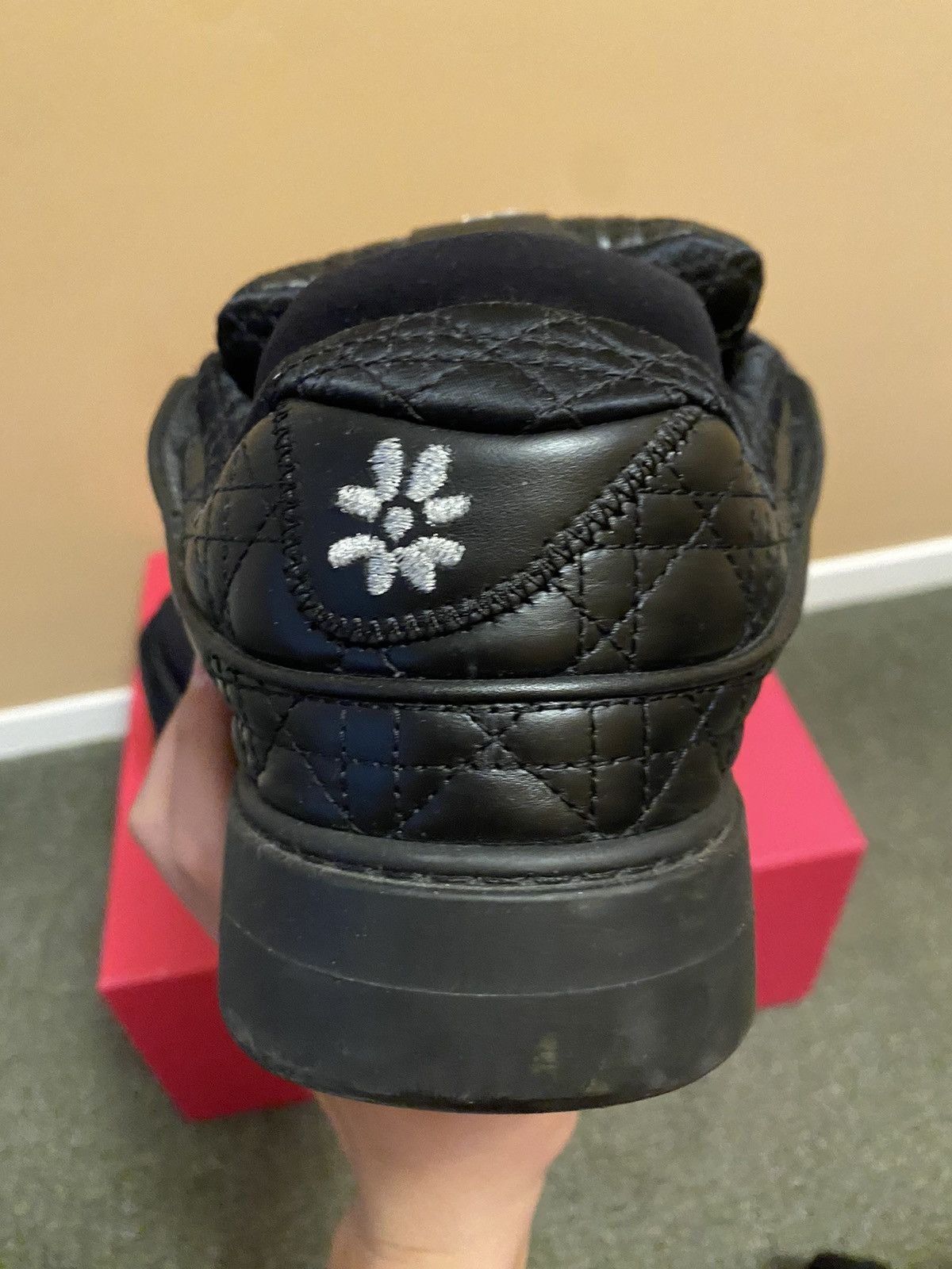 Dior Dior ERL B9S Black Quilted Cannage Calfskin Size US 10 / EU 43 - 7 Thumbnail