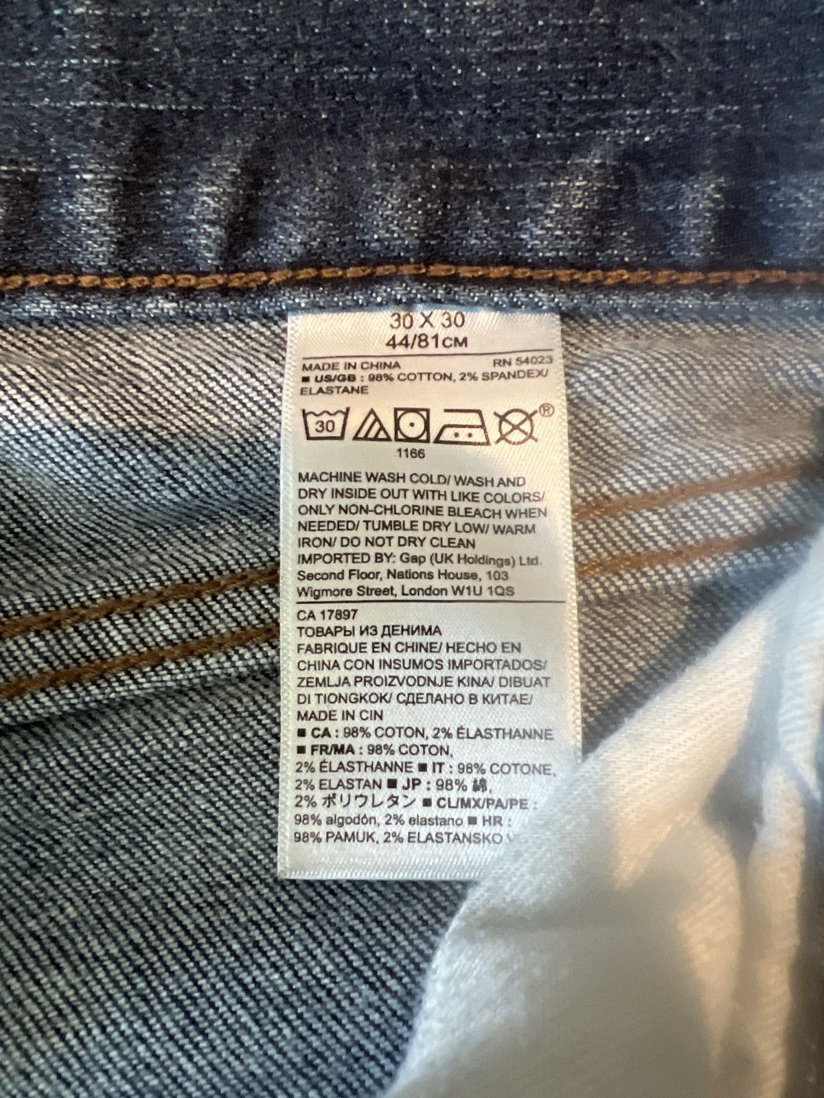 Banana Republic Banana Republic Slim Men’s Jeans Size US 30 / EU 46 - 4 Thumbnail