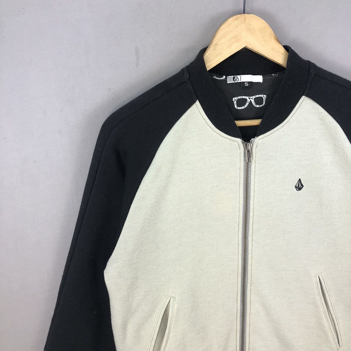 Volcom Vintage 00’s Volcom Graphic Lining Two Tone Zipper Jacket Size US S / EU 44-46 / 1 - 3 Thumbnail
