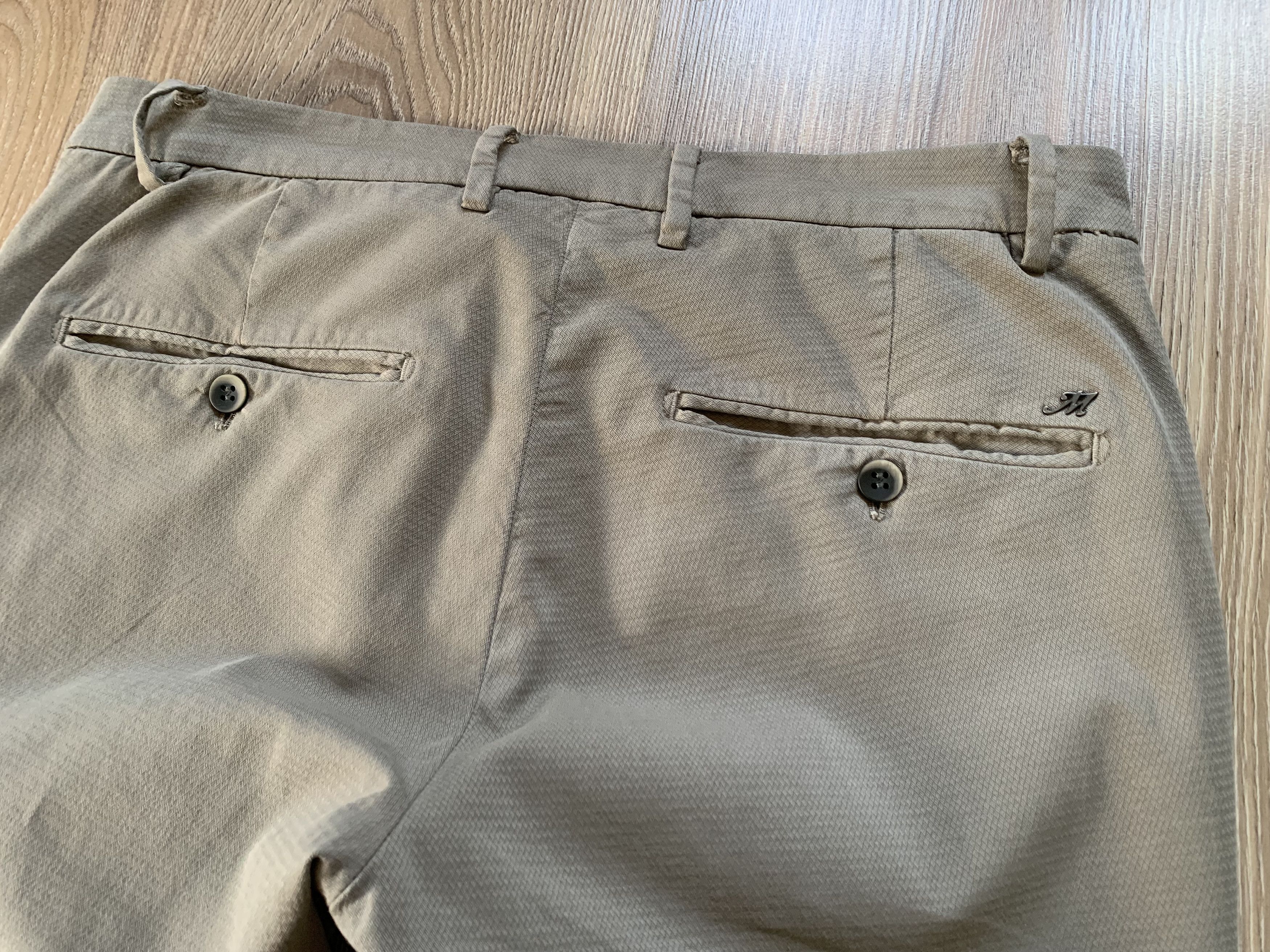 Mason's Masons Milano Style Cotton Plaid Pants Size US 32 / EU 48 - 6 Thumbnail