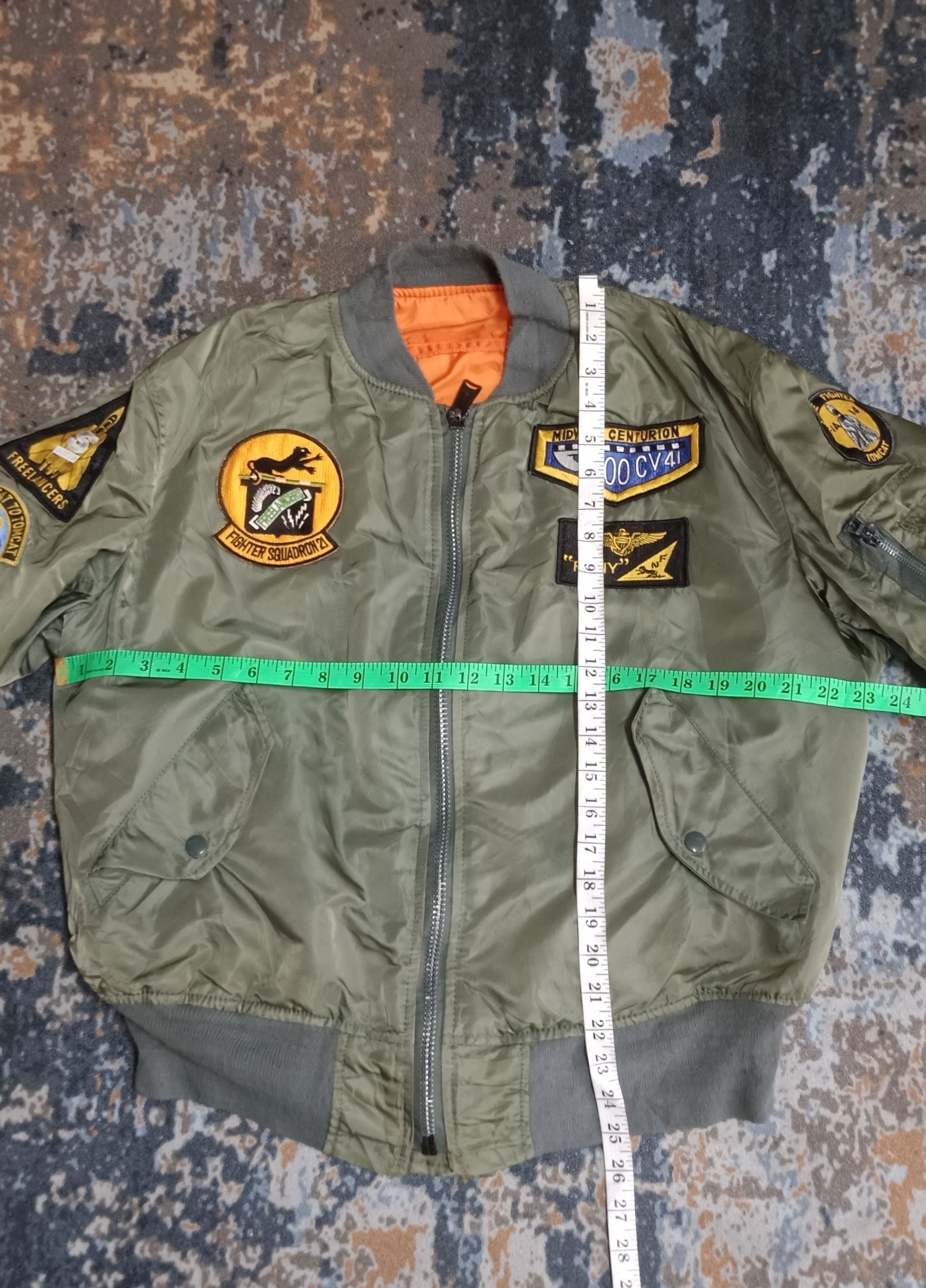 ALPHA 90s Jacket TYPE MA 1 J 82790J(USAF)