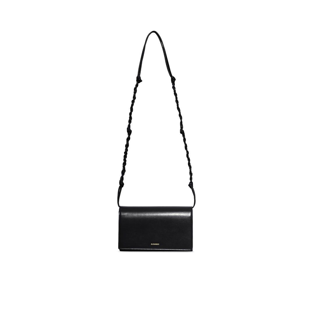 Jil Sander JIL SANDER Tangle Black Leather Shoulder Bag New And Authent Size ONE SIZE - 1 Thumbnail