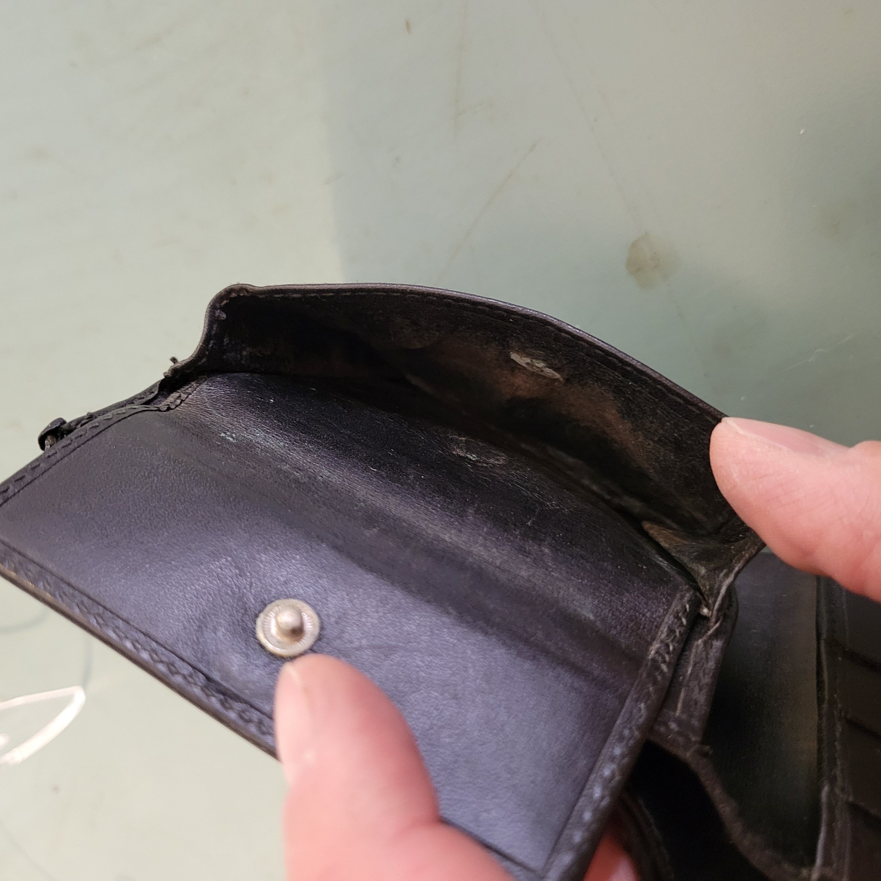 Gucci Gucci Bifold Black Leather and Canvas Wallet Size ONE SIZE - 14 Thumbnail