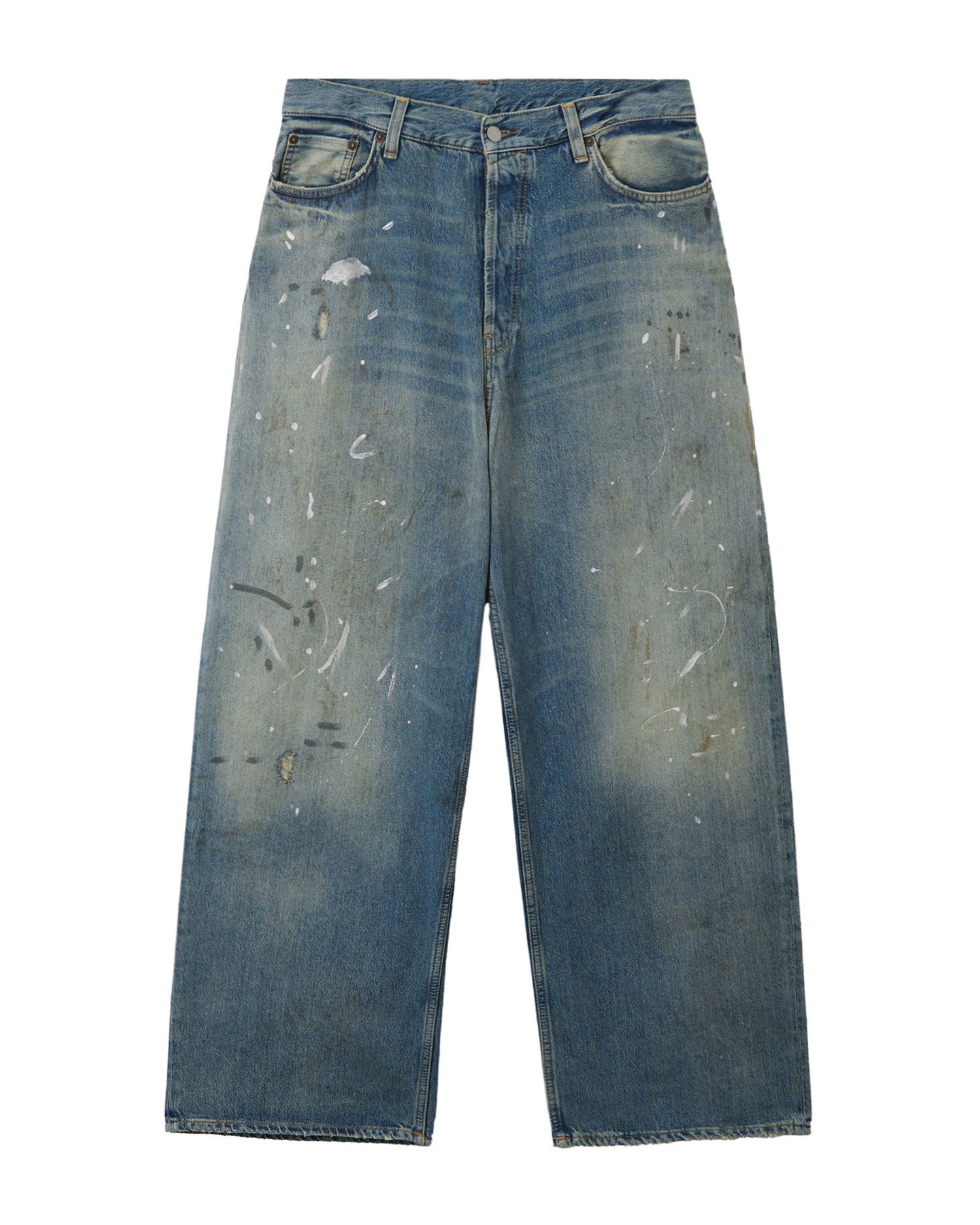Acne Studios Acne Studios Splatter Distressed Design Jeans Size US 32 / EU 48 - 1 Thumbnail