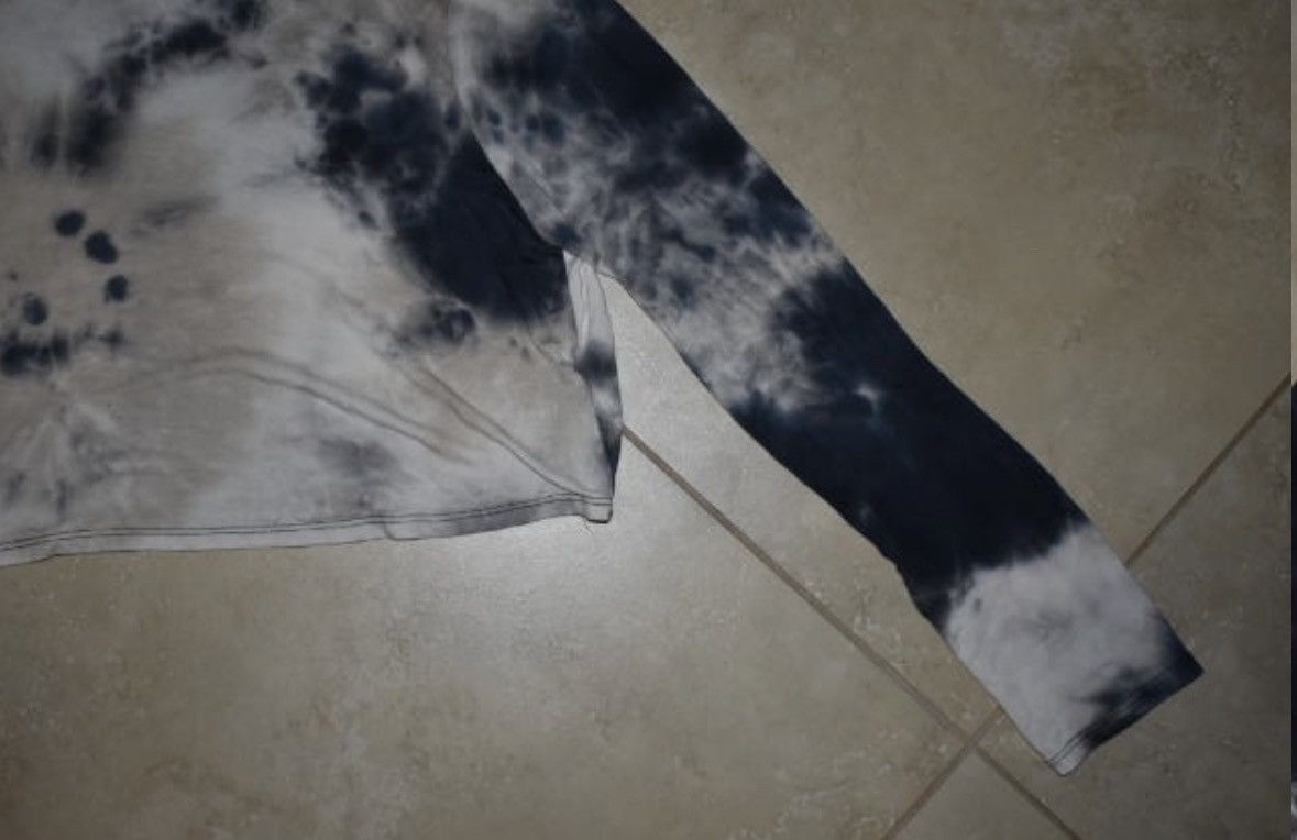 Other Lush Womens Size Large Blue Tie Dye Crop Top Shirt Size L / US 10 / IT 46 - 3 Thumbnail