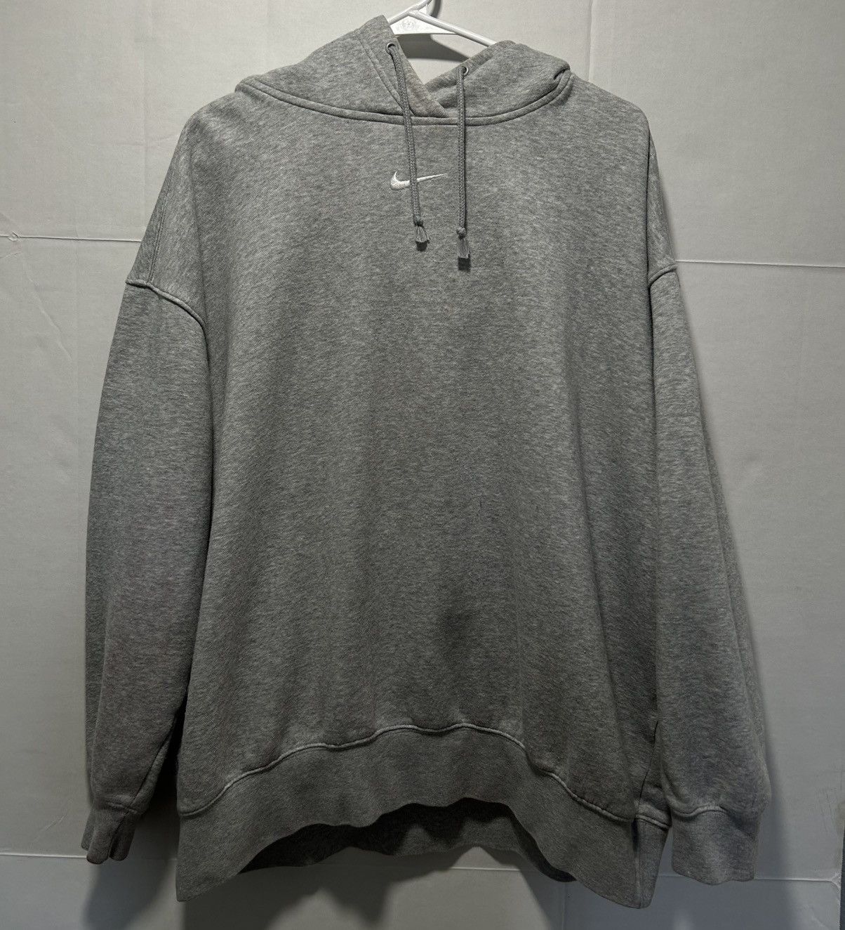 Nike Gray Nike Pullover Hoodie Size US L / EU 52-54 / 3 - 1 Thumbnail