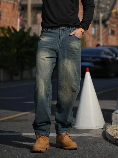 Jean Mayuzumi x eko Casual Fit VIntage 90s Jeans Denim Size US 32 / EU 48 - 1 Thumbnail
