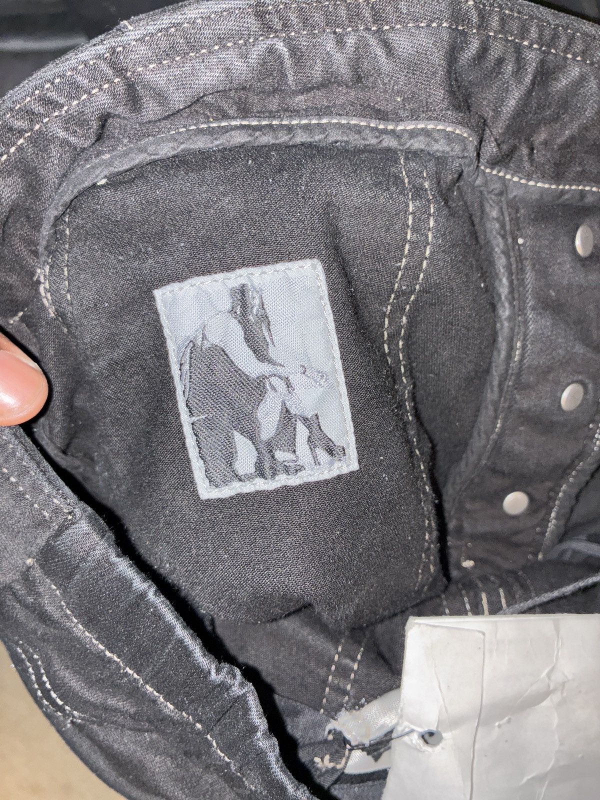 Rick Owens Drkshdw Rick Owens Aircut Waxed Joggers Size US 32 / EU 48 - 3 Thumbnail