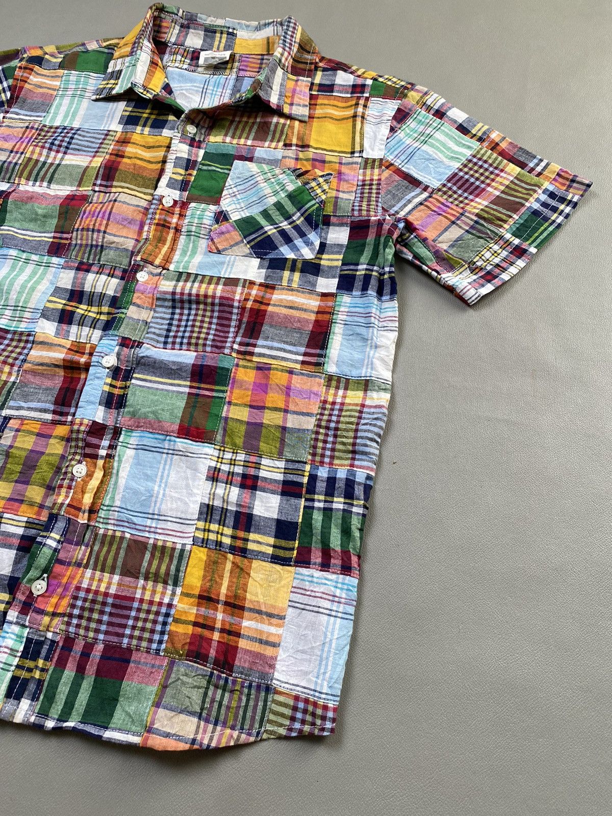 Beauty Beast × Hysteric Glamour × Japanese Brand Funny Story Patchwork Button Shirt Size US M / EU 48-50 / 2 - 4 Thumbnail