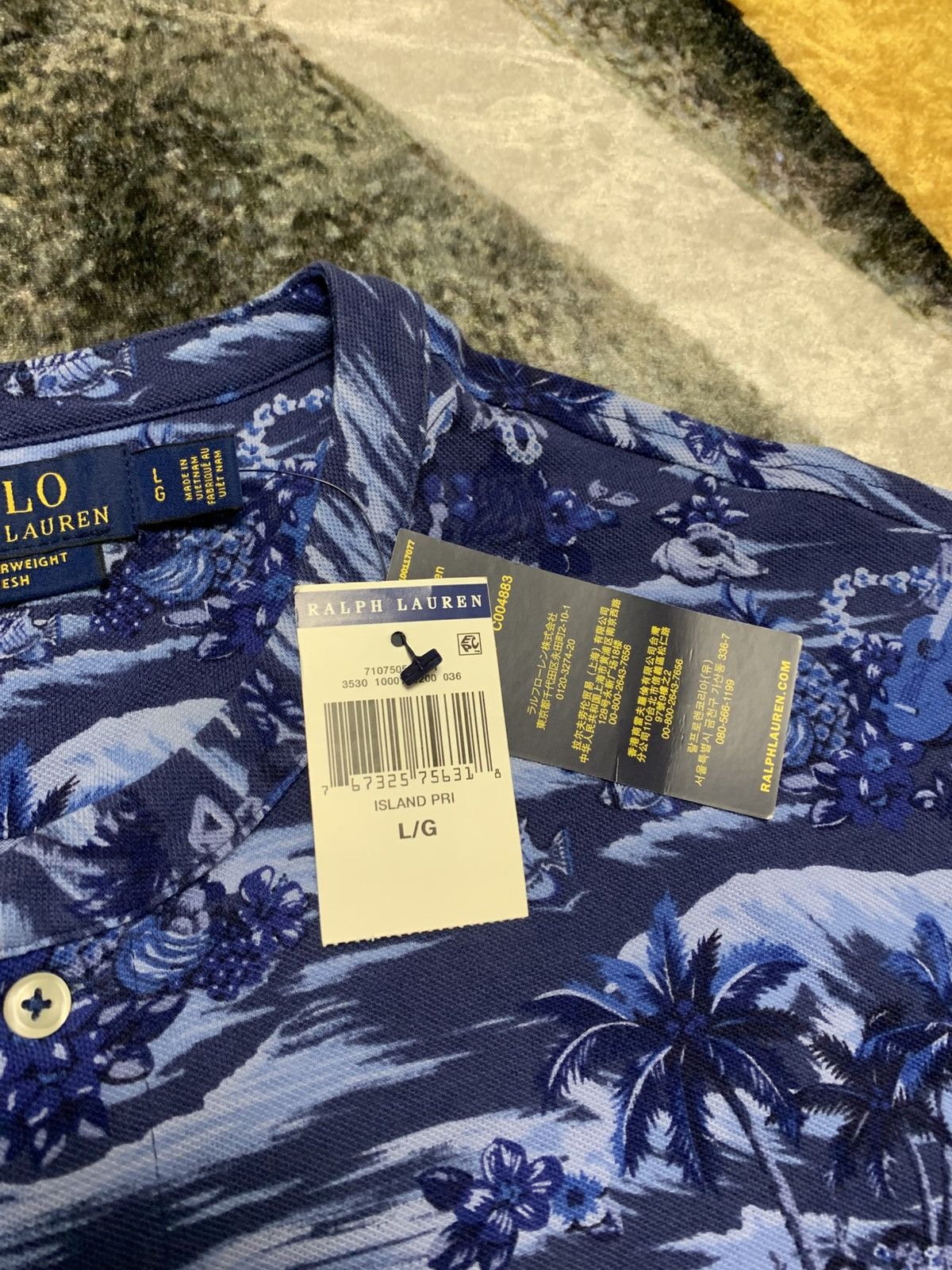 Polo Ralph Lauren Polo Ralph Lauren Shirt Beach Tropical Brand New Size ONE SIZE - 4 Thumbnail