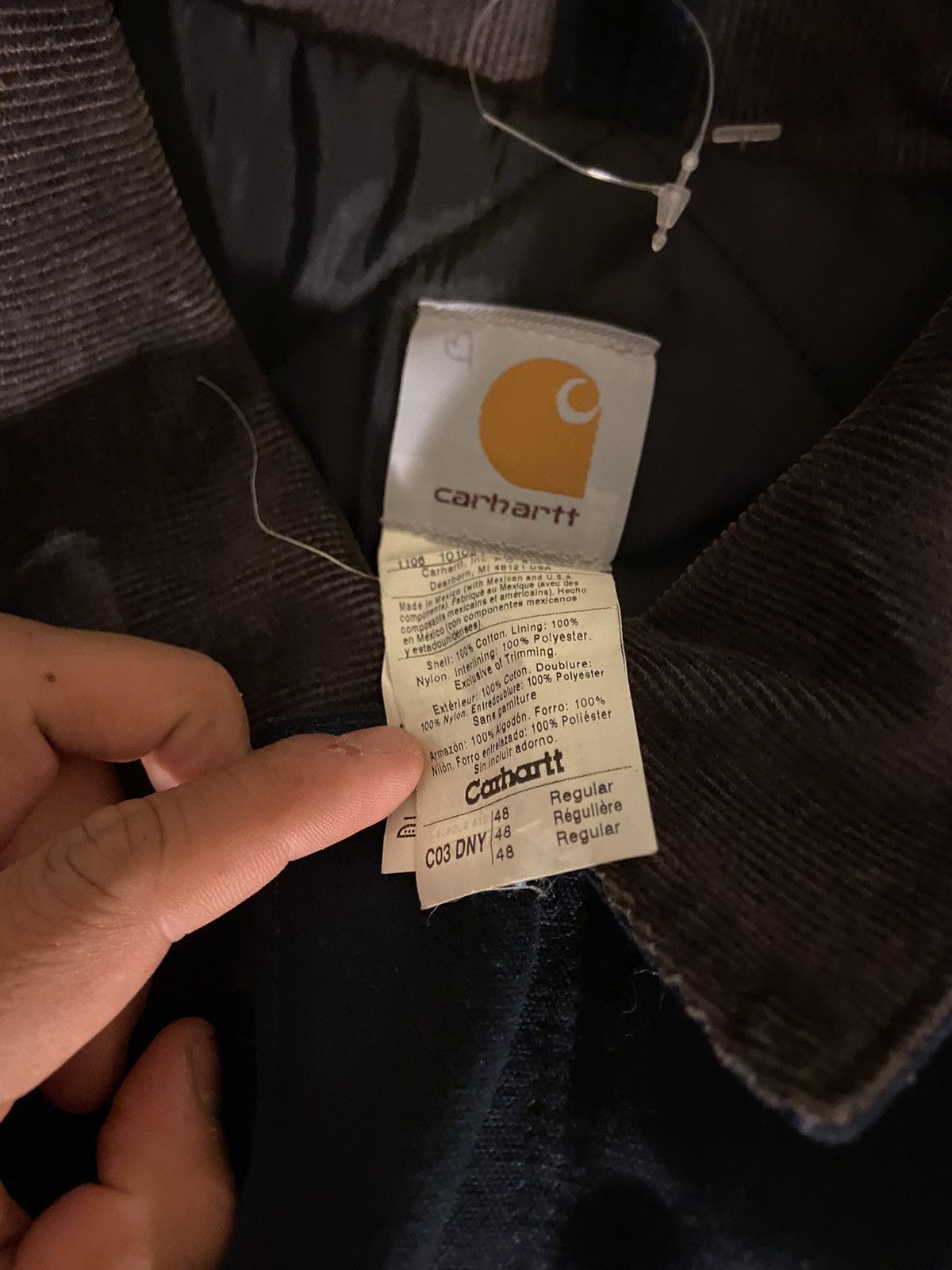 Carhartt × Vintage Vintage Carhartt Blue arctic jacket Size US XXL / EU 58 / 5 - 3 Thumbnail