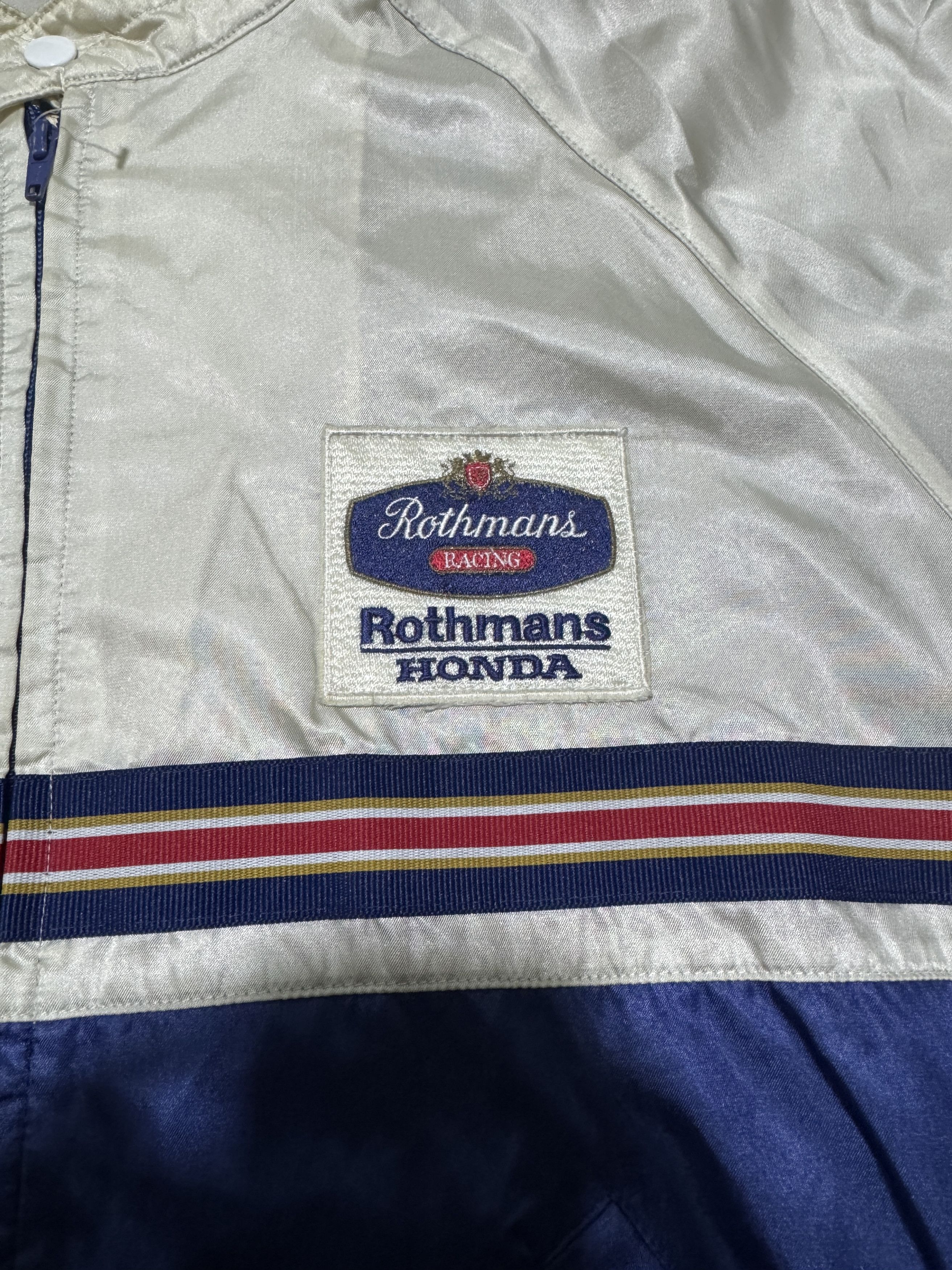 Fox Racing Vintage Honda Rothmans Racing Iconic Light Jacket Size L Size US L / EU 52-54 / 3 - 3 Thumbnail