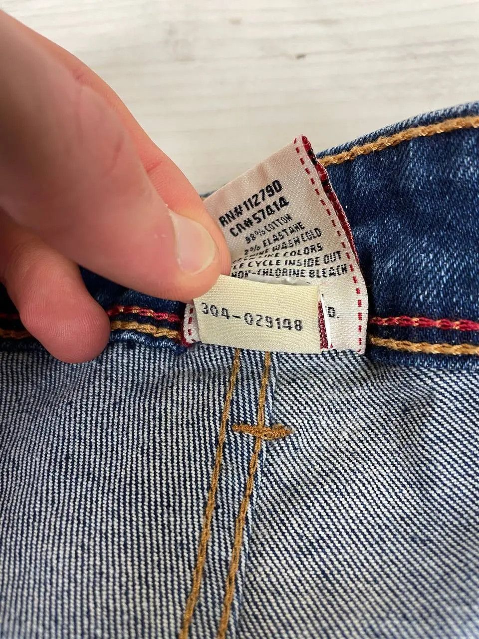 True Religion NEW True Religion Rocco Slim Denim Jeans Japan Y2K Size US 32 / EU 48 - 13 Thumbnail