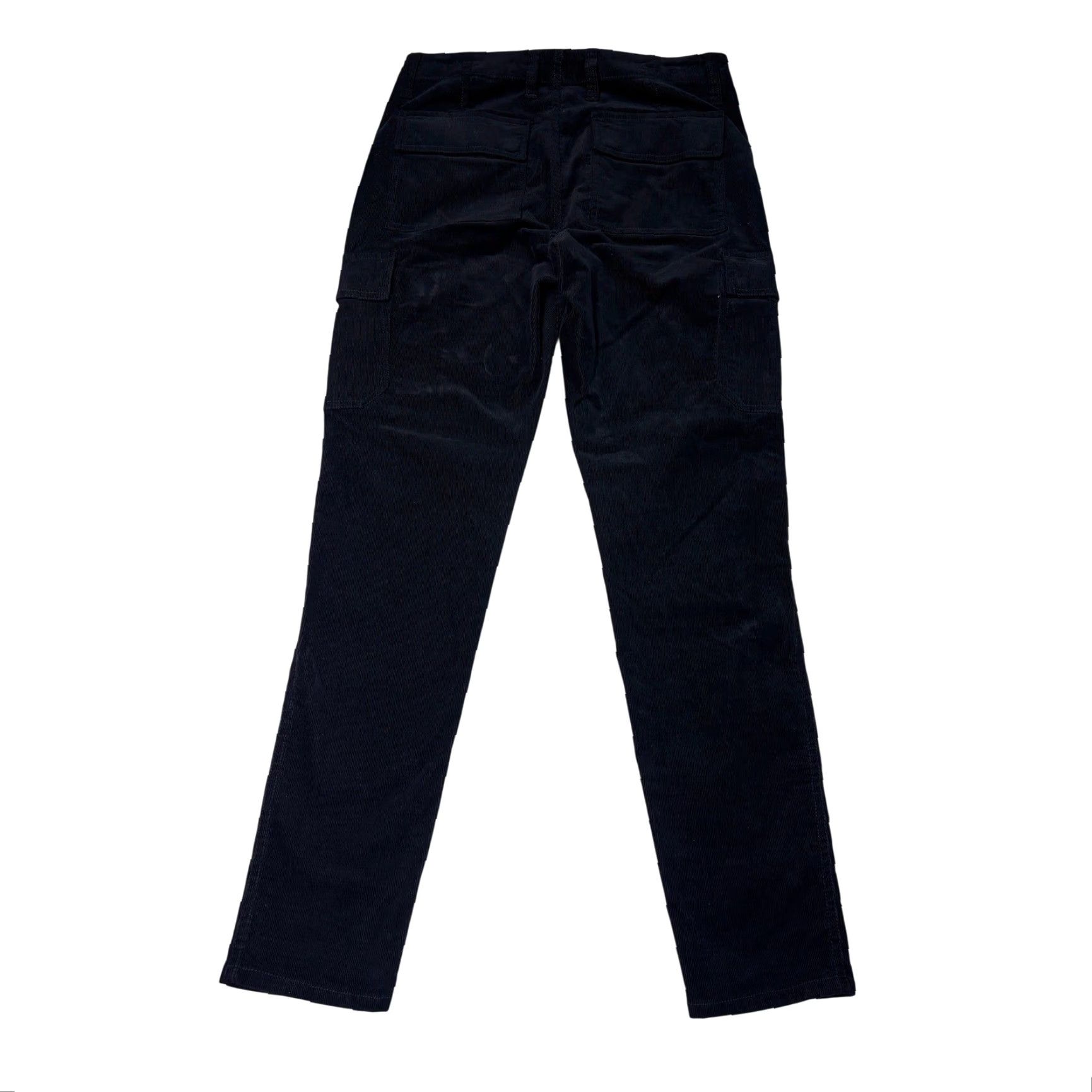 Vince Vince Black Corduroy Cargo Pants Women Size 30X29 Straight Leg Zip Fly Pants Women fall Winter casual engine? Size 30" / US 8 / IT 44 - 7 Thumbnail