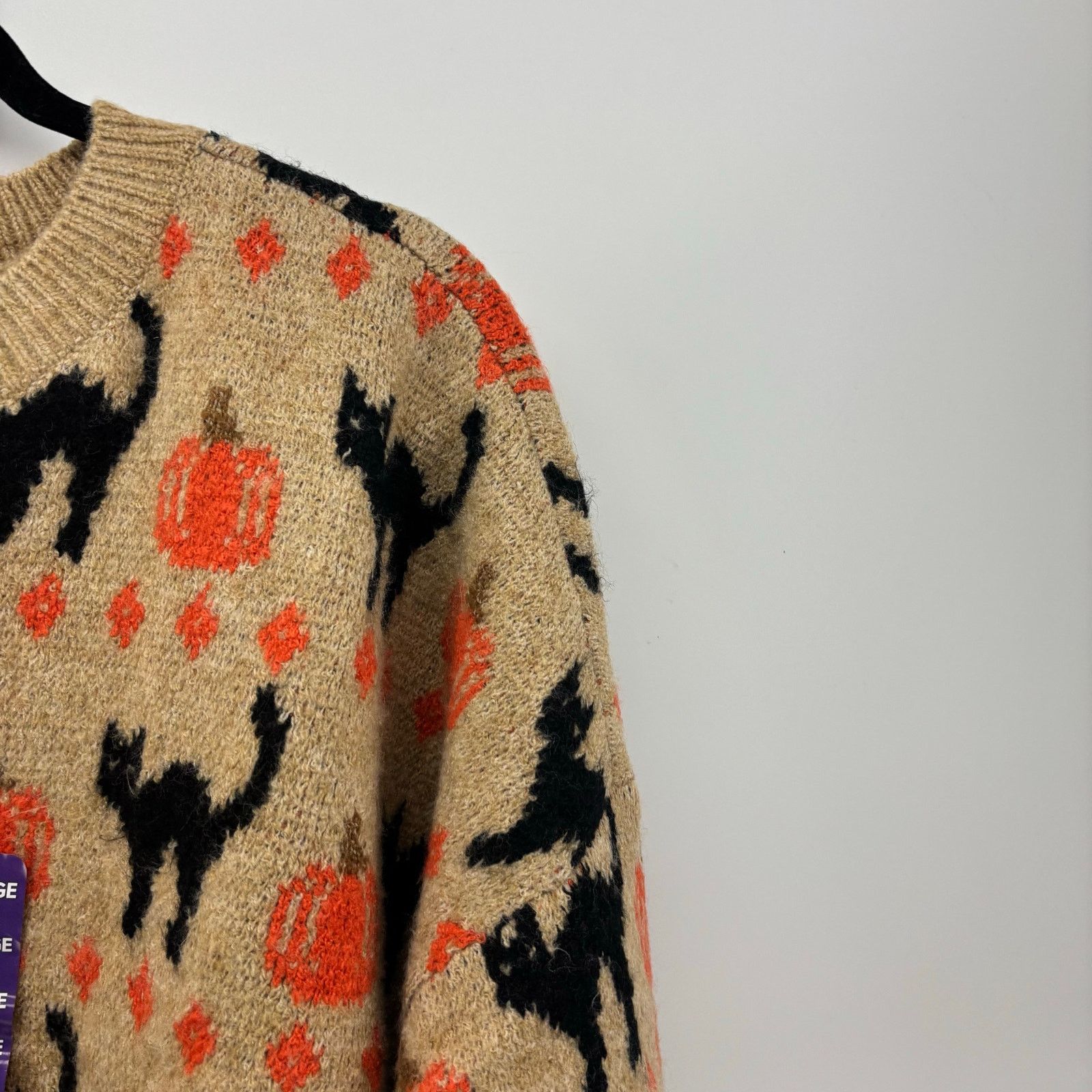 Vince Camuto Vince Camuto Size XXL Womens Sweater Black Cat Pumpkin Fall Size XXL / US 16-18 / IT 52-54 - 12 Thumbnail
