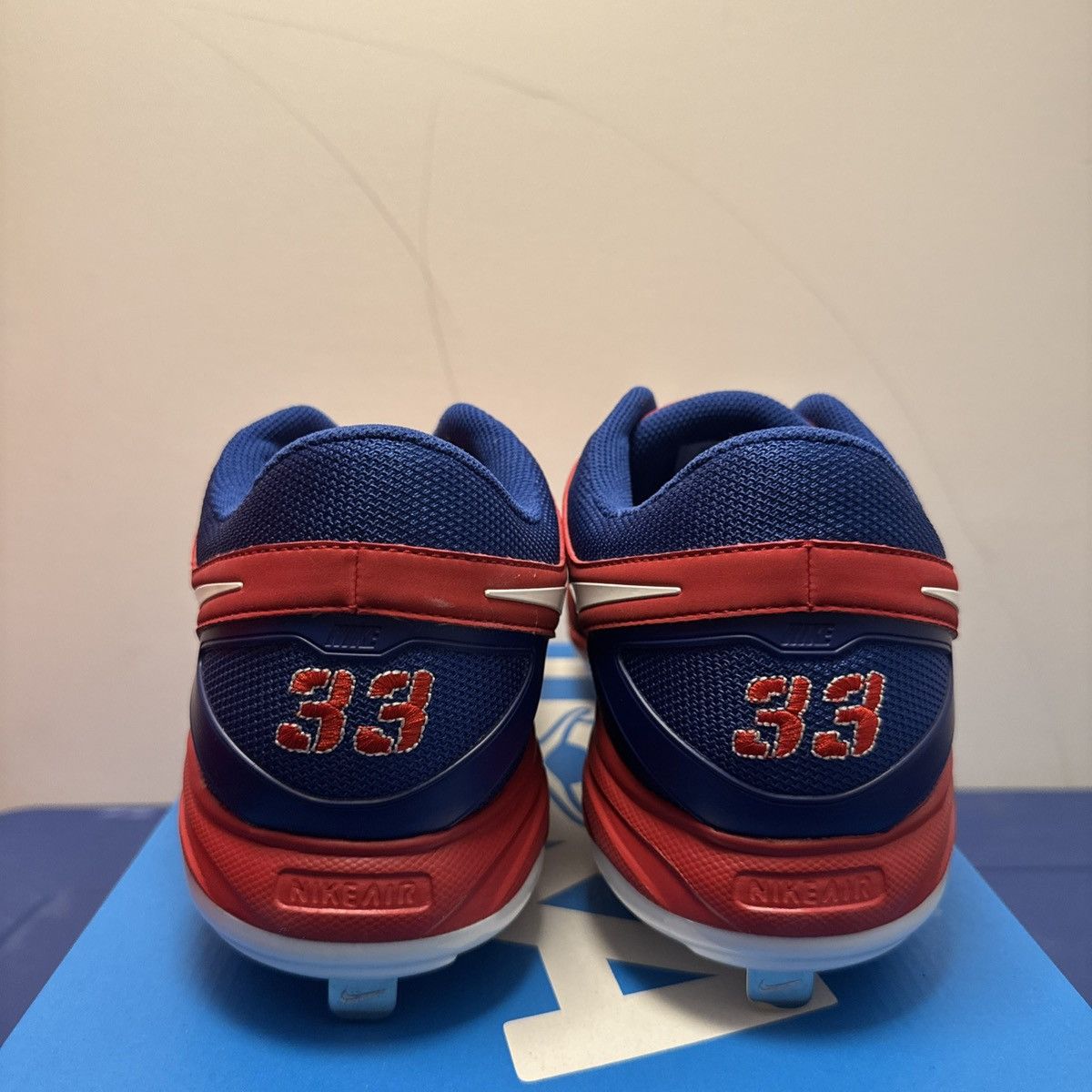 Nike Cliff Lee Philadelphia Phillies Sample Cleats PE Promo Size US 13 / EU 46 - 4 Thumbnail