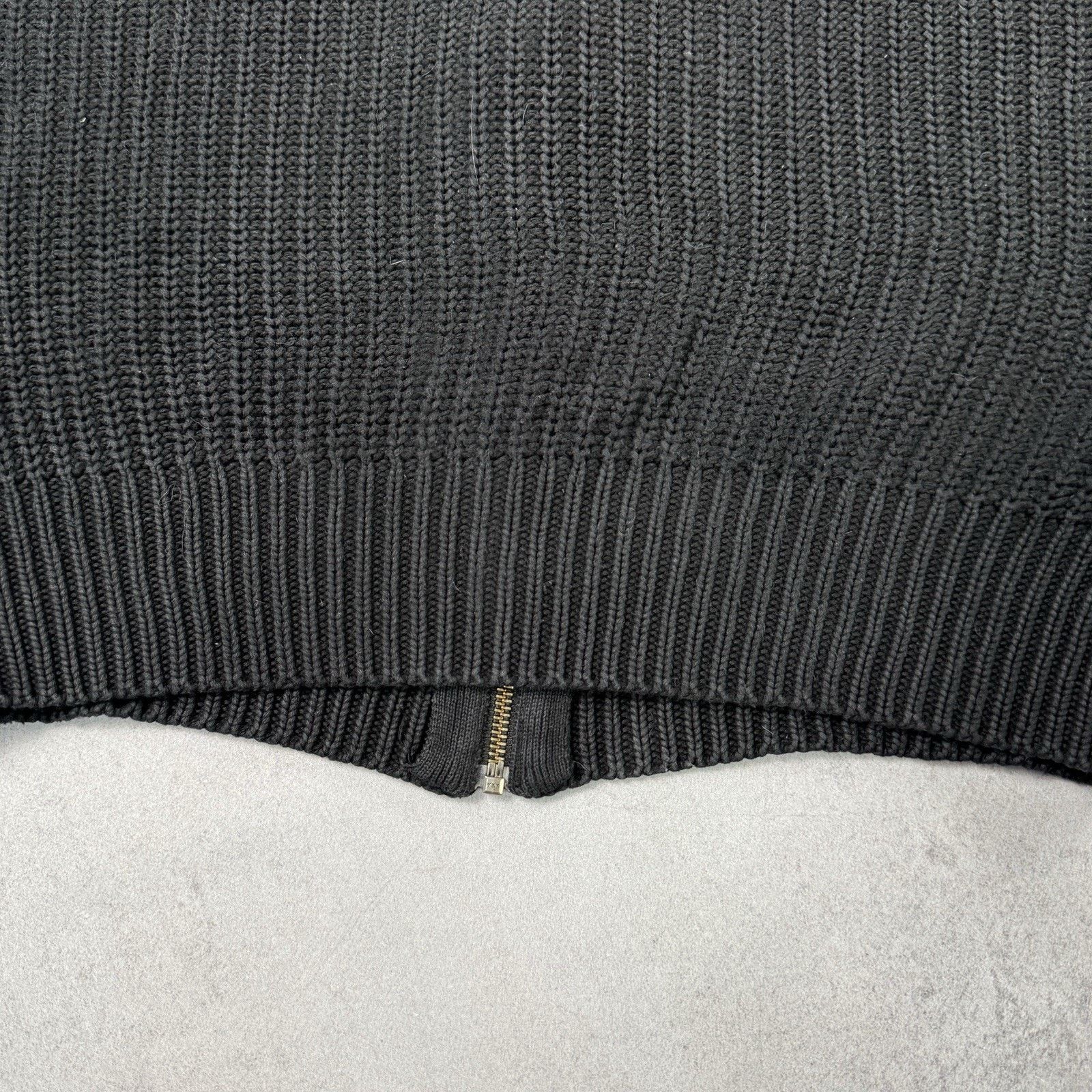Allsaints Vintage Allsaints Knit Cotton Moat Bomber Jacket Size M Size US M / EU 48-50 / 2 - 20 Thumbnail