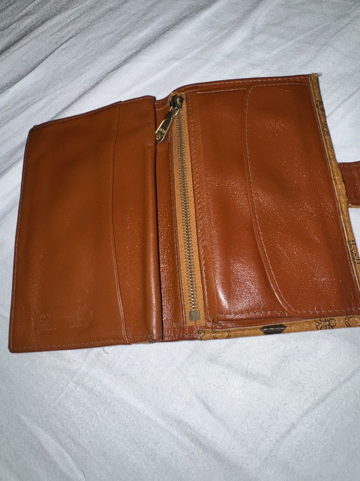 MCM MCM VISETOS BIFOLD CLASP WALLET Size ONE SIZE - 3 Thumbnail