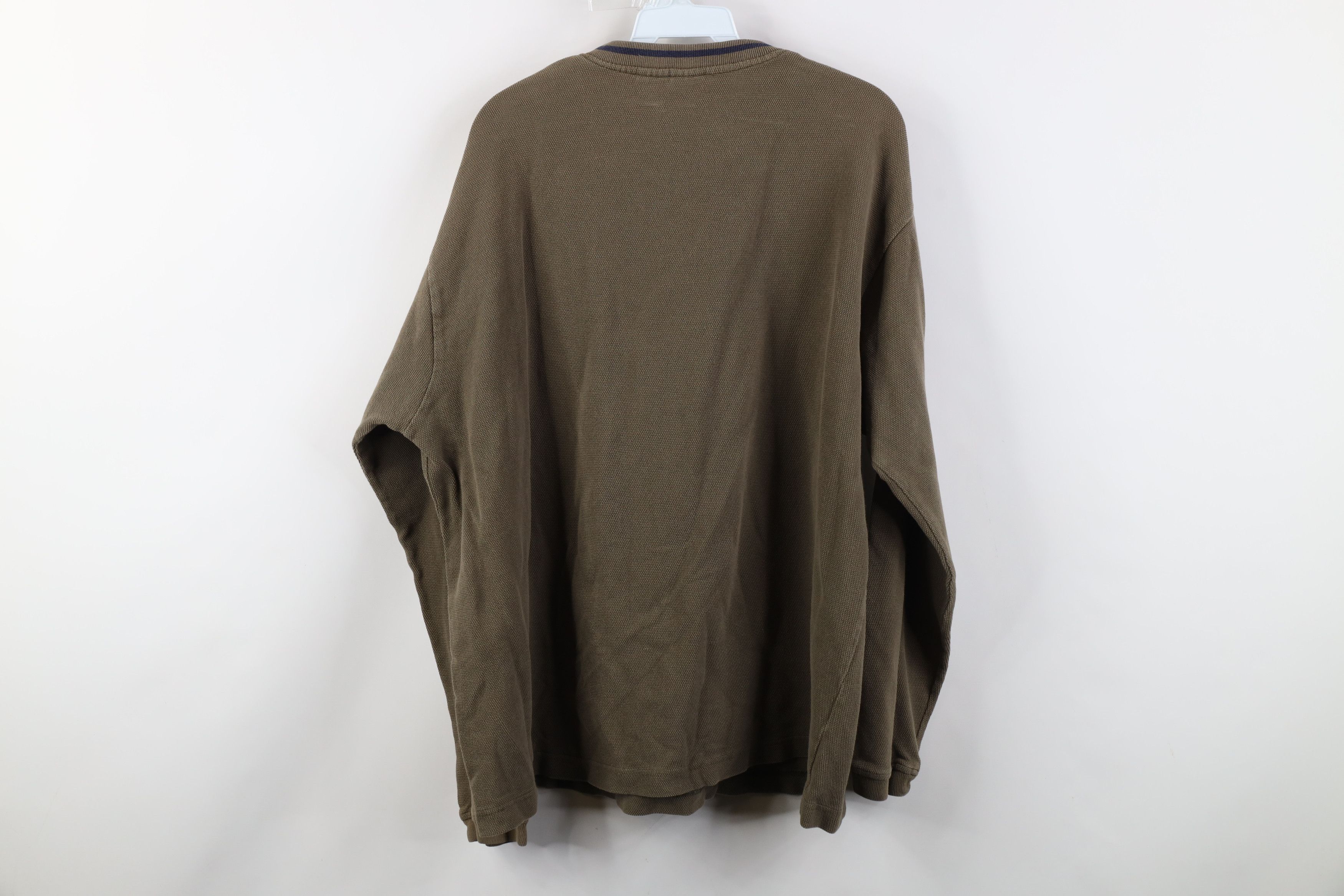 Vintage Vintage 90s Streetwear Thermal Knit Long Sleeve T-Shirt Size US L / EU 52-54 / 3 - 8 Thumbnail