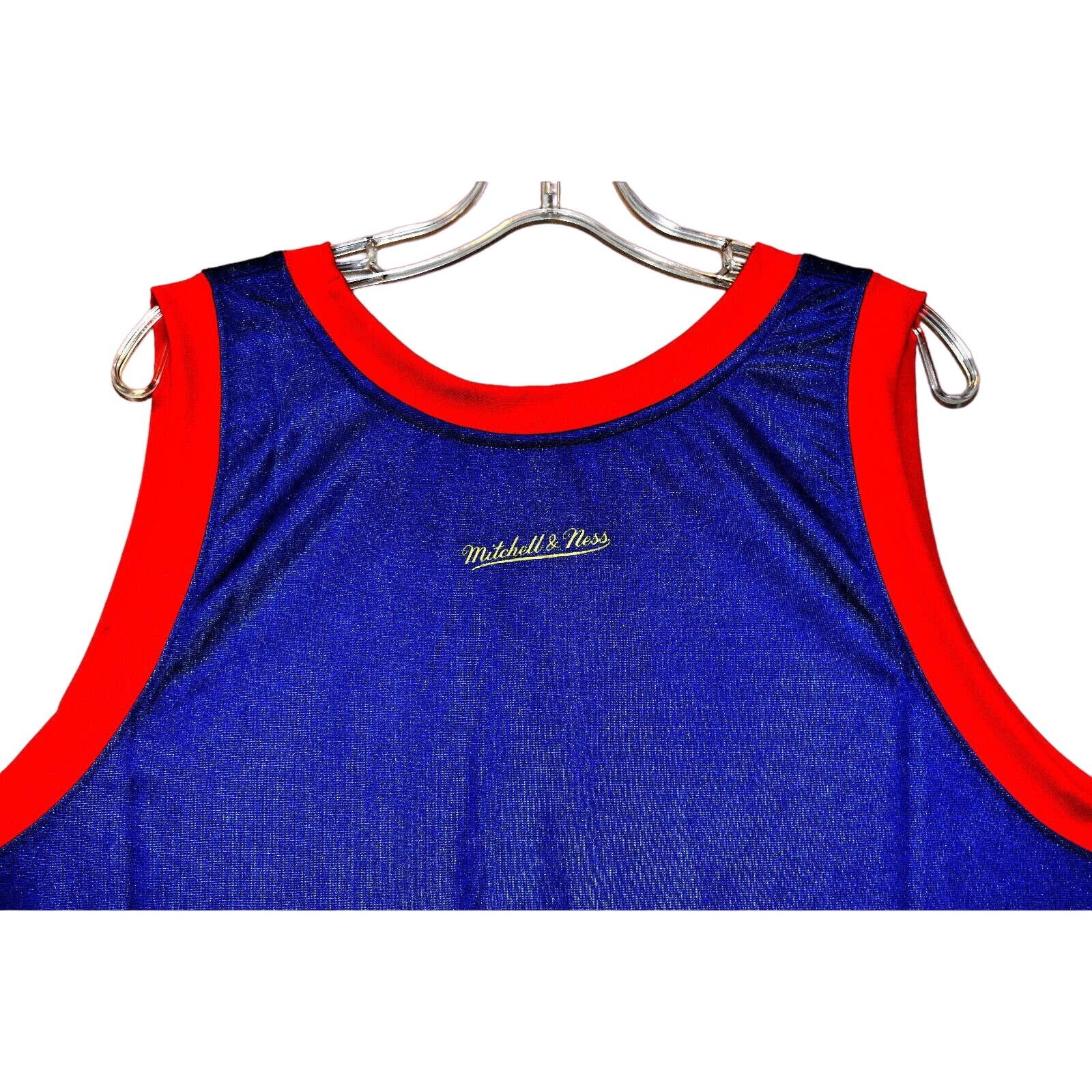 Mitchell & Ness NWT MITCHELL NESS SF Golden State Warriors Jersey Sz 3XLB Size 46 - 5 Thumbnail
