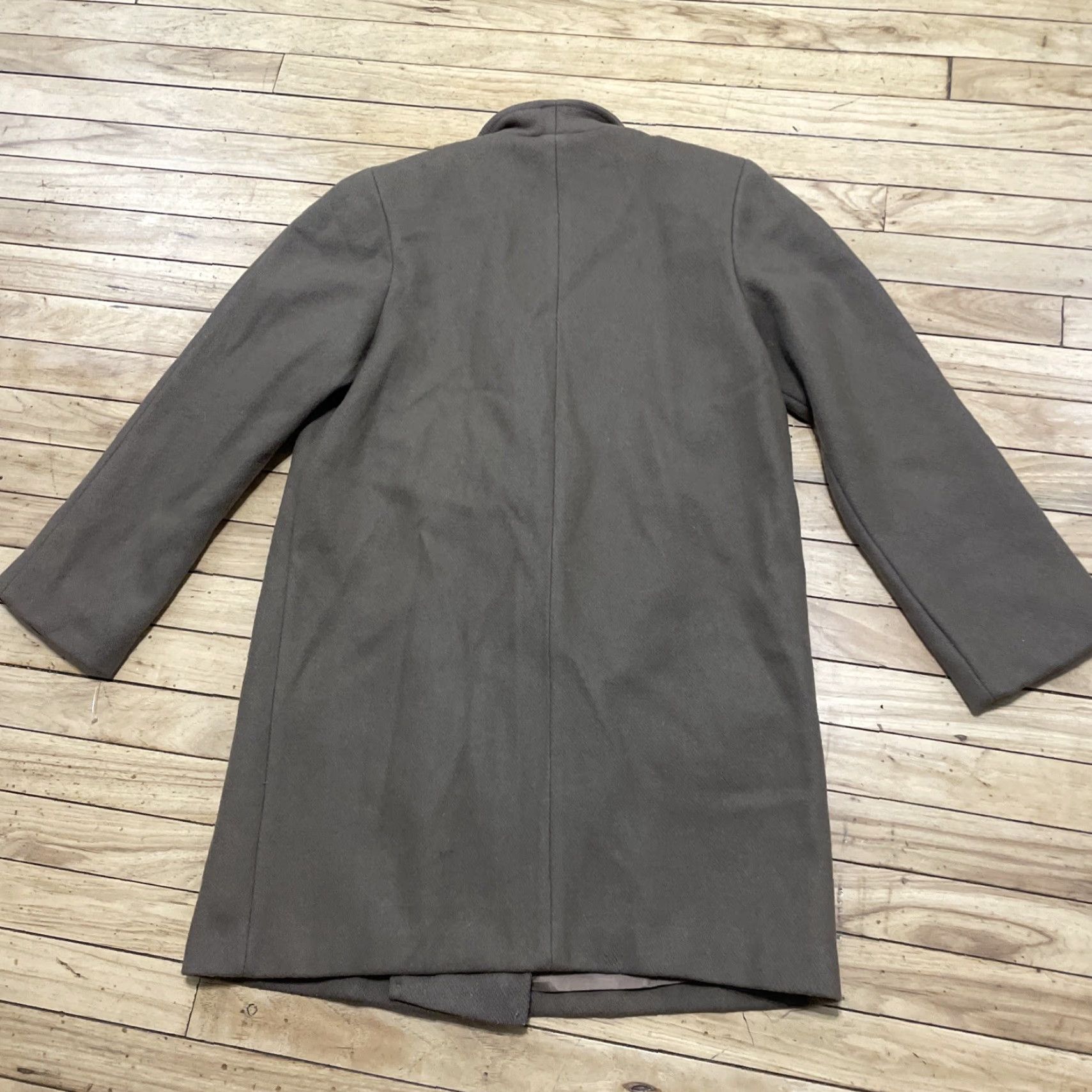 Vintage VINTAGE Style VI Ltd Coat Jacket Wool 2XL Brown Long 100% Pure Wool Double-Breasted Faux Fur Collar Women Winter United States USA Size XXL / US 16-18 / IT 52-54 - 2 Thumbnail