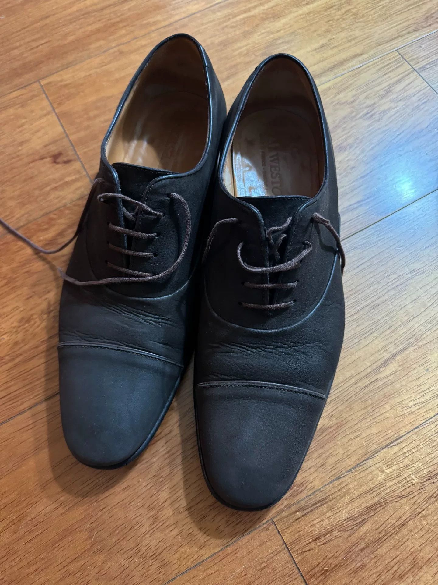 J.M. Weston JM.WESTON Suede Dress Shoes for Men Size US 7 / EU 40 - 1 Thumbnail