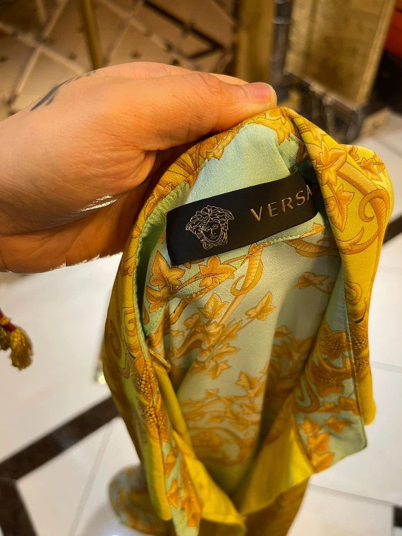 Versace Versace Classic baroque shirt dress Size M / US 6-8 / IT 42-44 - 8 Thumbnail