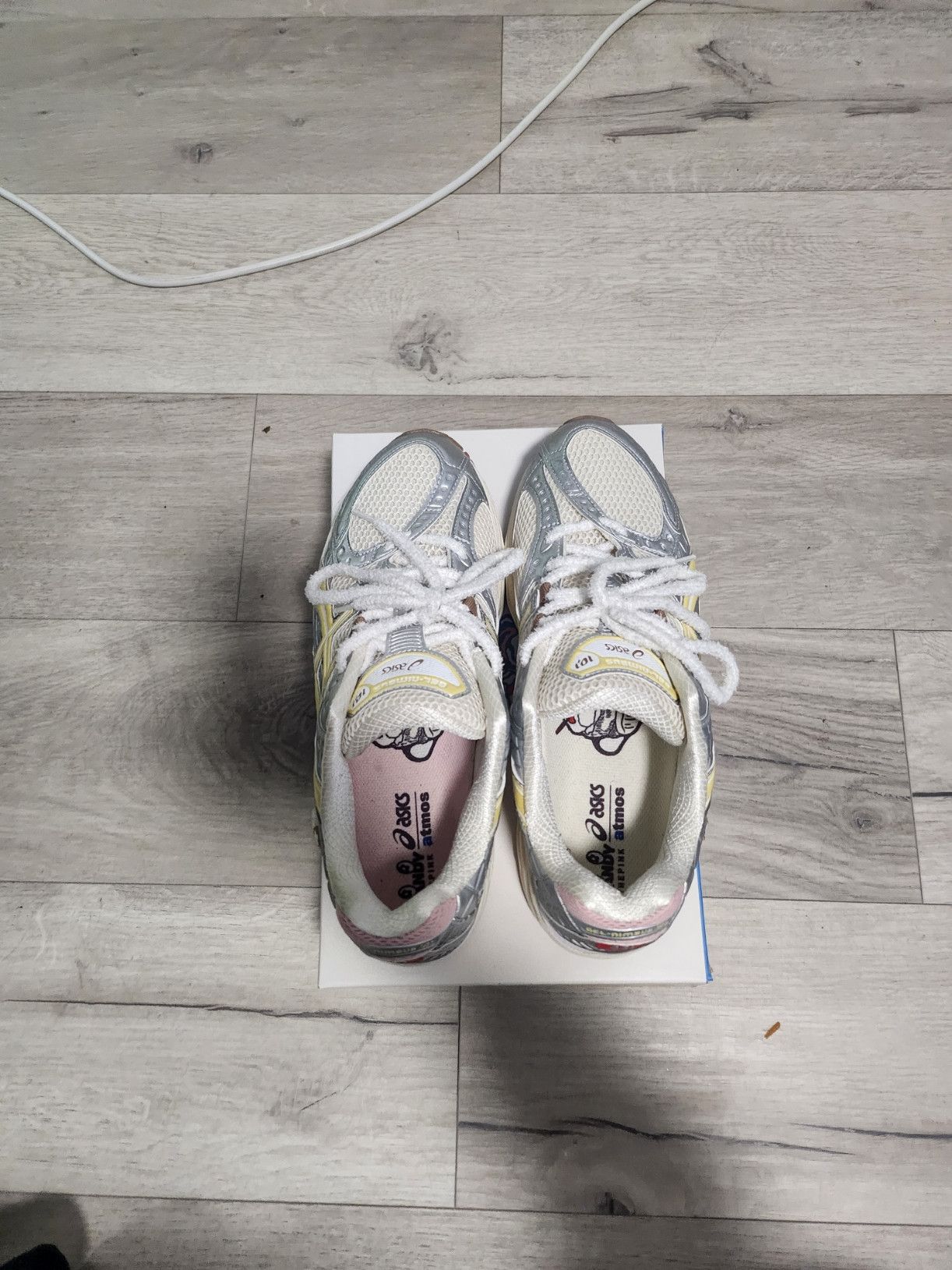 Asics ASICS Gel-Nimbus 10.1 Vandy The Pink x atmos Banana Split Size US 10 / EU 43 - 3 Thumbnail