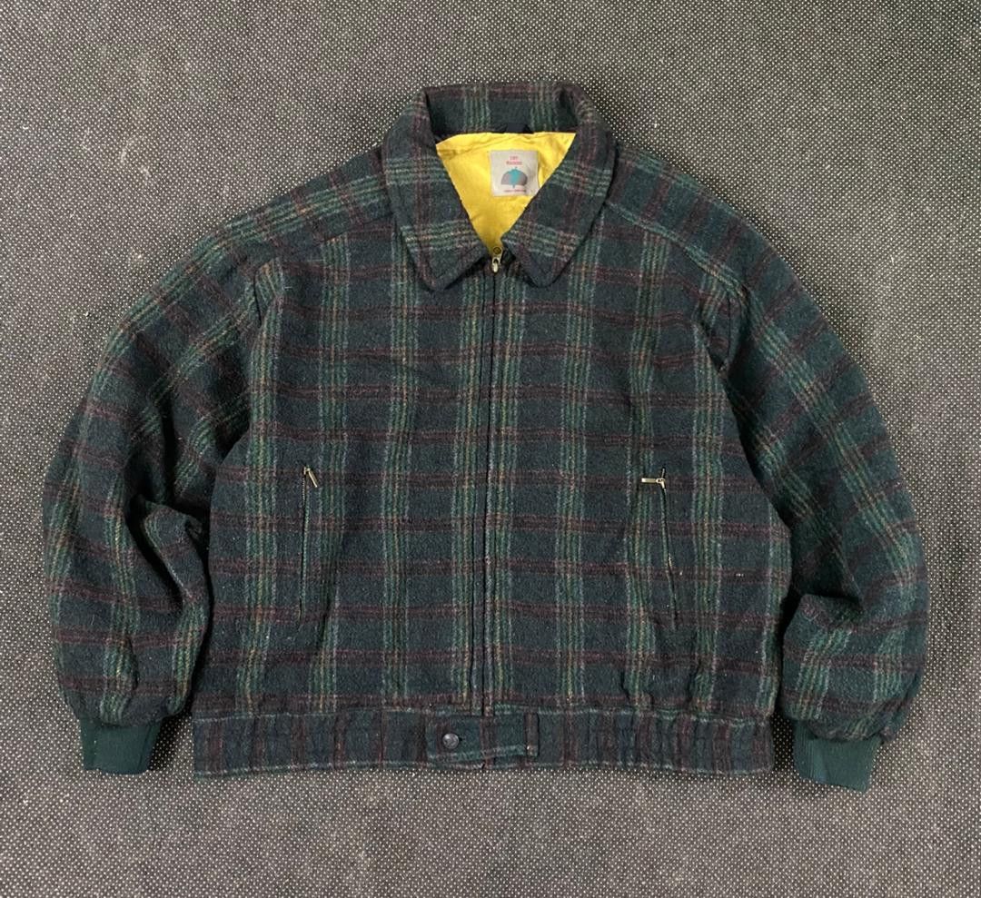Vintage Vintage JIMY MACROAD WOOL BOMBERS JACKET STYLE Size US M / EU 48-50 / 2 - 1 Thumbnail