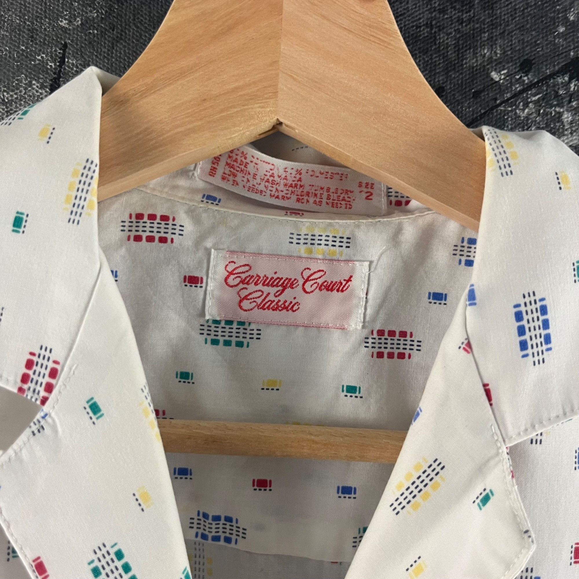 Vintage Vintage 60’s Psychedelic button up Size US S / EU 44-46 / 1 - 3 Thumbnail