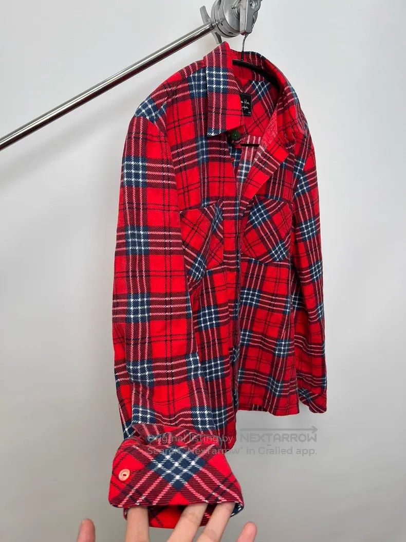 Number (N)ine Number (N)ine Flannel Plaid Red Shirt Size US M / EU 48-50 / 2 - 5 Thumbnail