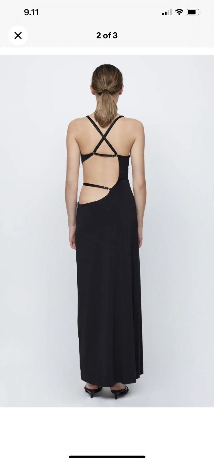 BEC + BRIDGE Bec & Bridge ZADIE black wrap dress size 8 Size S / US 4 / IT 40 - 4 Thumbnail