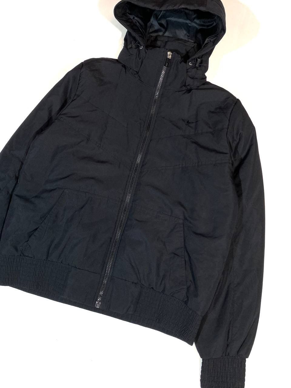 Nike × Vintage Nike Vintage Full Black Y2K Jacket Size US M / EU 48-50 / 2 - 2 Thumbnail