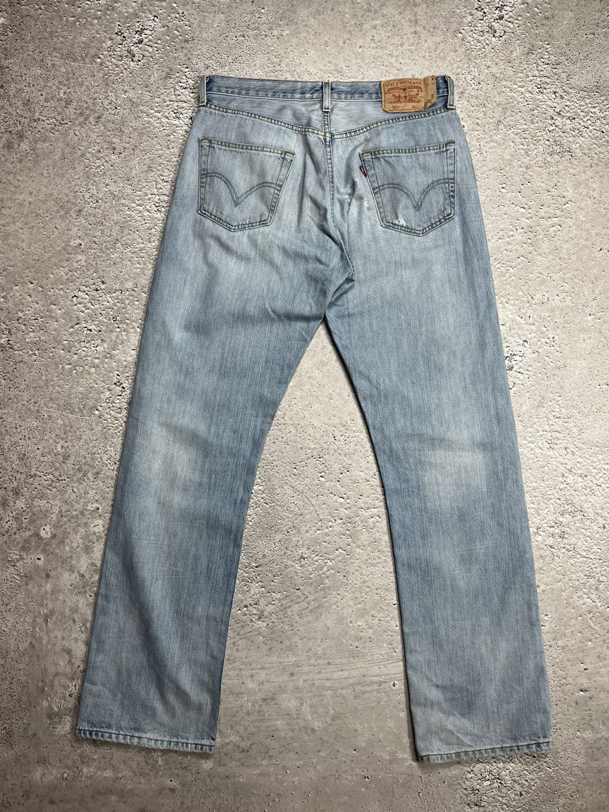 Levi's Levi’s 501 Jeans 34x34 Made in Poland Light Wash Vintage Size US 34 / EU 50 - 1 Thumbnail