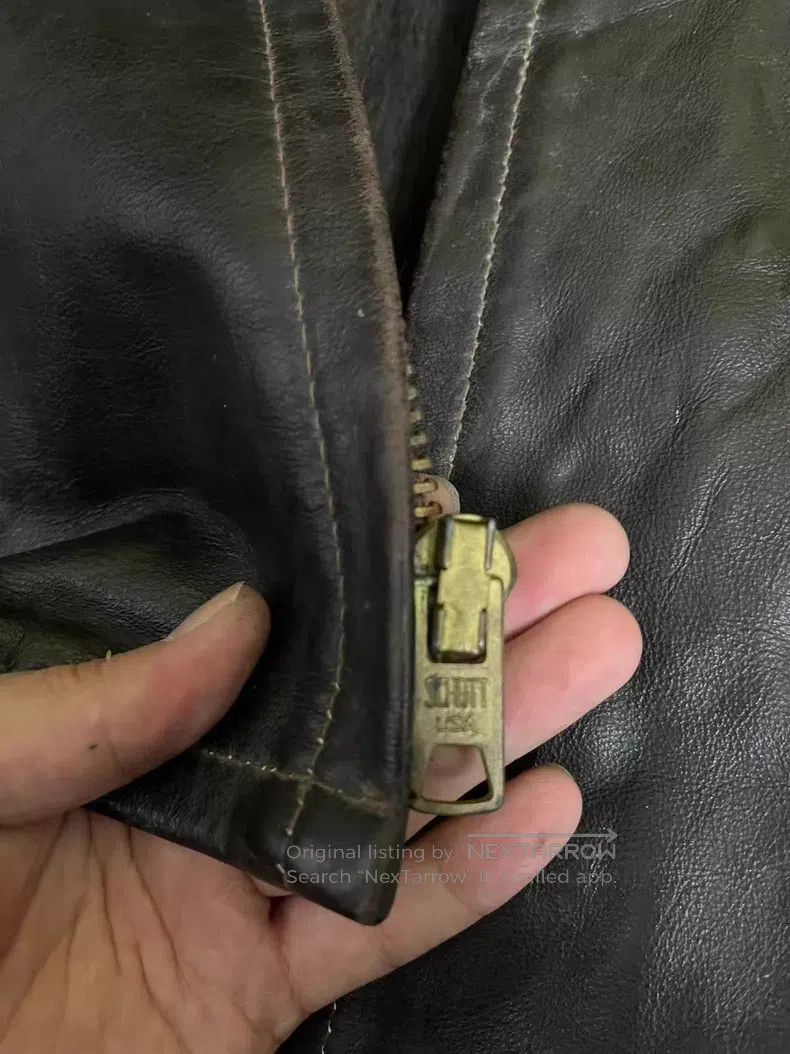 Schott Schott Horseskin motorcycle jacket Size US XL / EU 56 / 4 - 7 Thumbnail