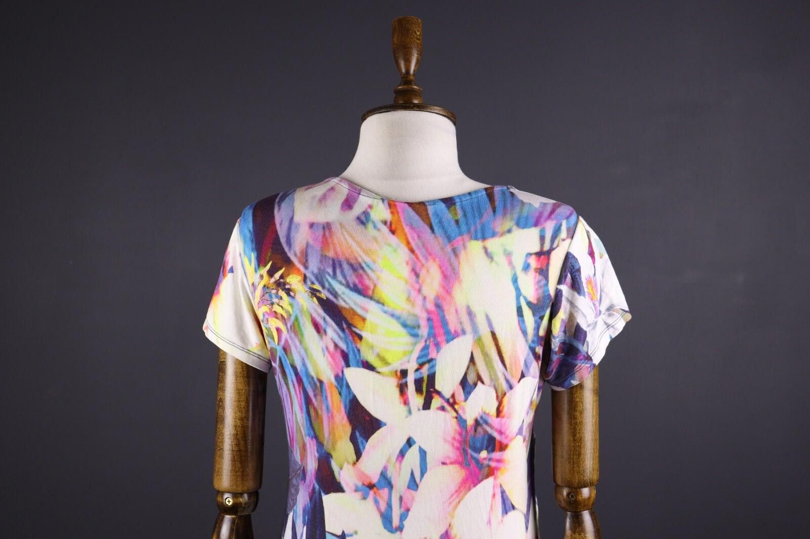 Designer Princess Goes Hollywood Multicolor A-Line Midi Dress Size 40 Size M / US 6-8 / IT 42-44 - 7 Thumbnail