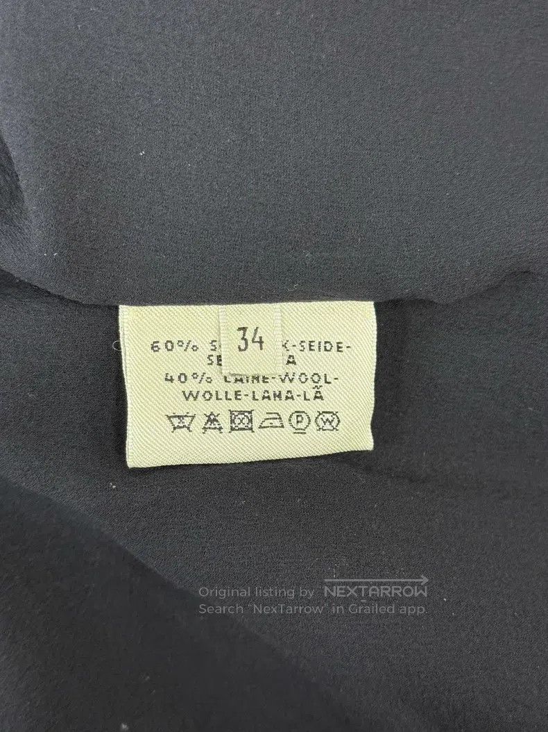 Hermes Hermes Black back-tie sleeveless dress Size XXS / US 00 / IT 34 - 4 Thumbnail