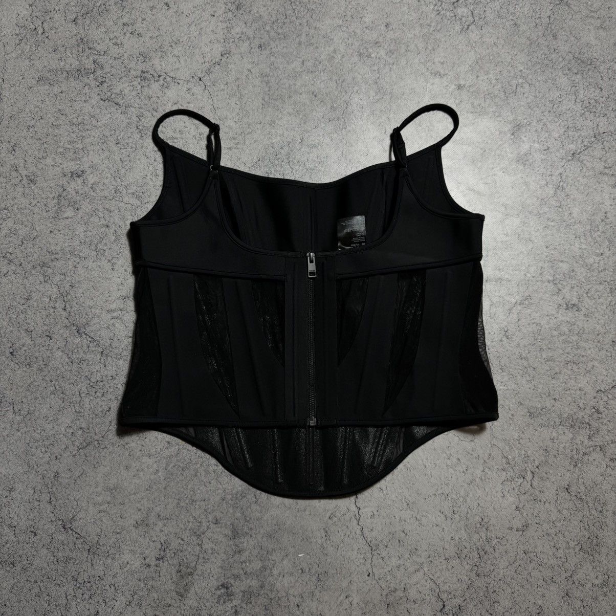 Mugler Rare Mugler H&M Black Corset Top Size L / US 10 / IT 46 - 3 Thumbnail