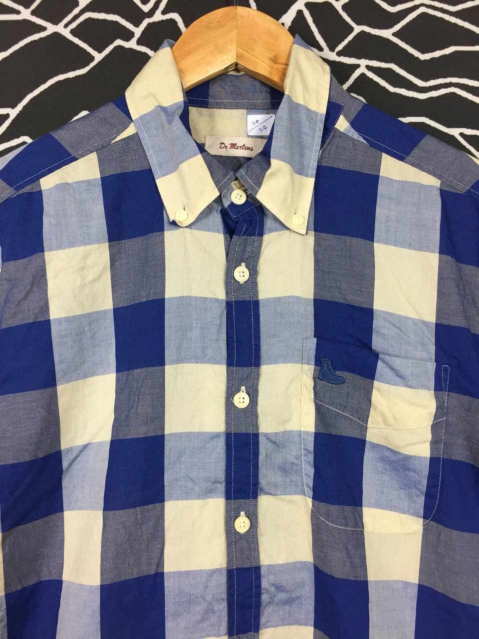 Dr. Martens Dr.Martens Plaid Pocket Button Up Shirt Size US M / EU 48-50 / 2 - 3 Thumbnail