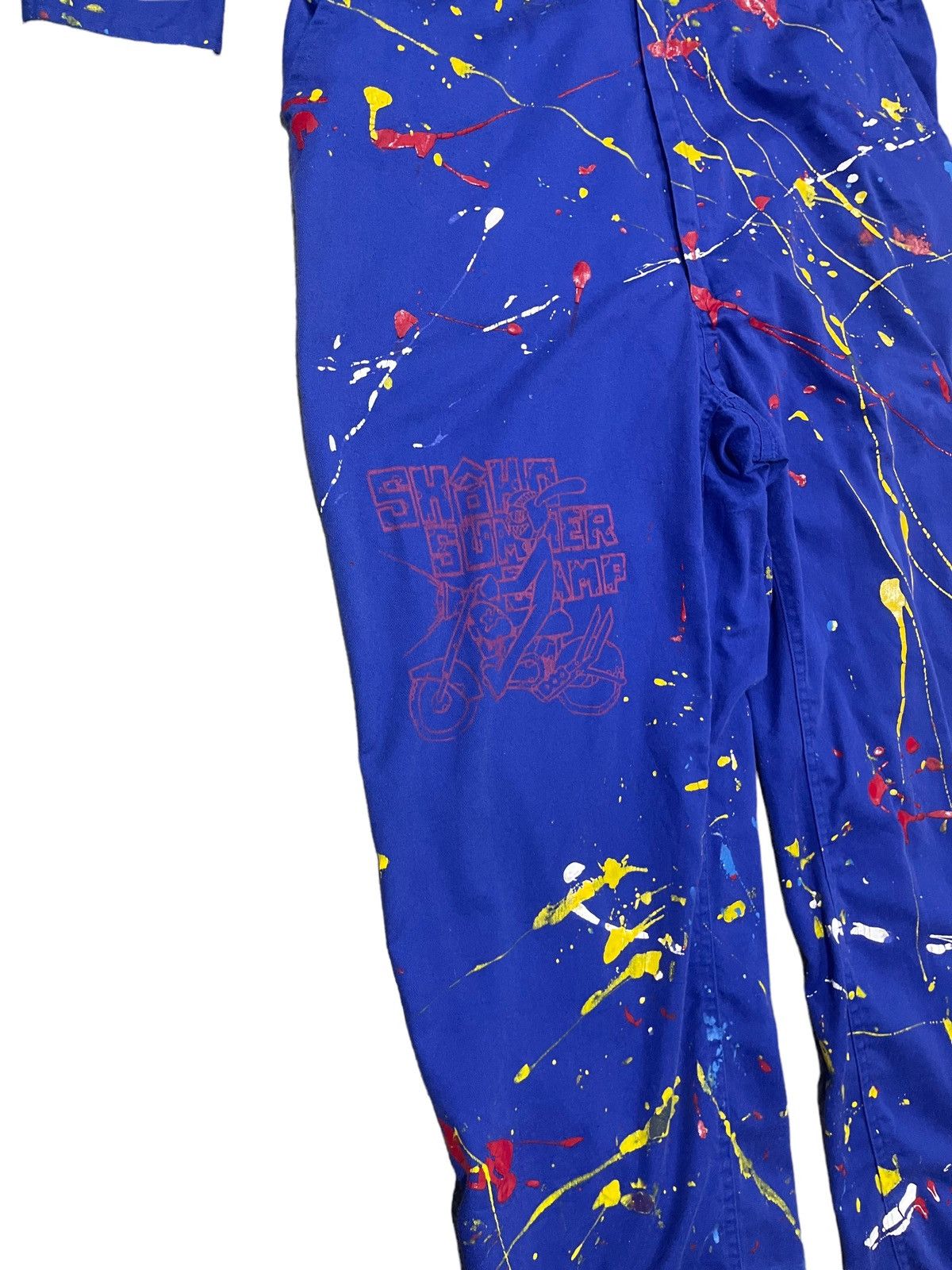 Vintage Vintage Double Diamond Paints Overall Worker Size US 37 - 9 Thumbnail