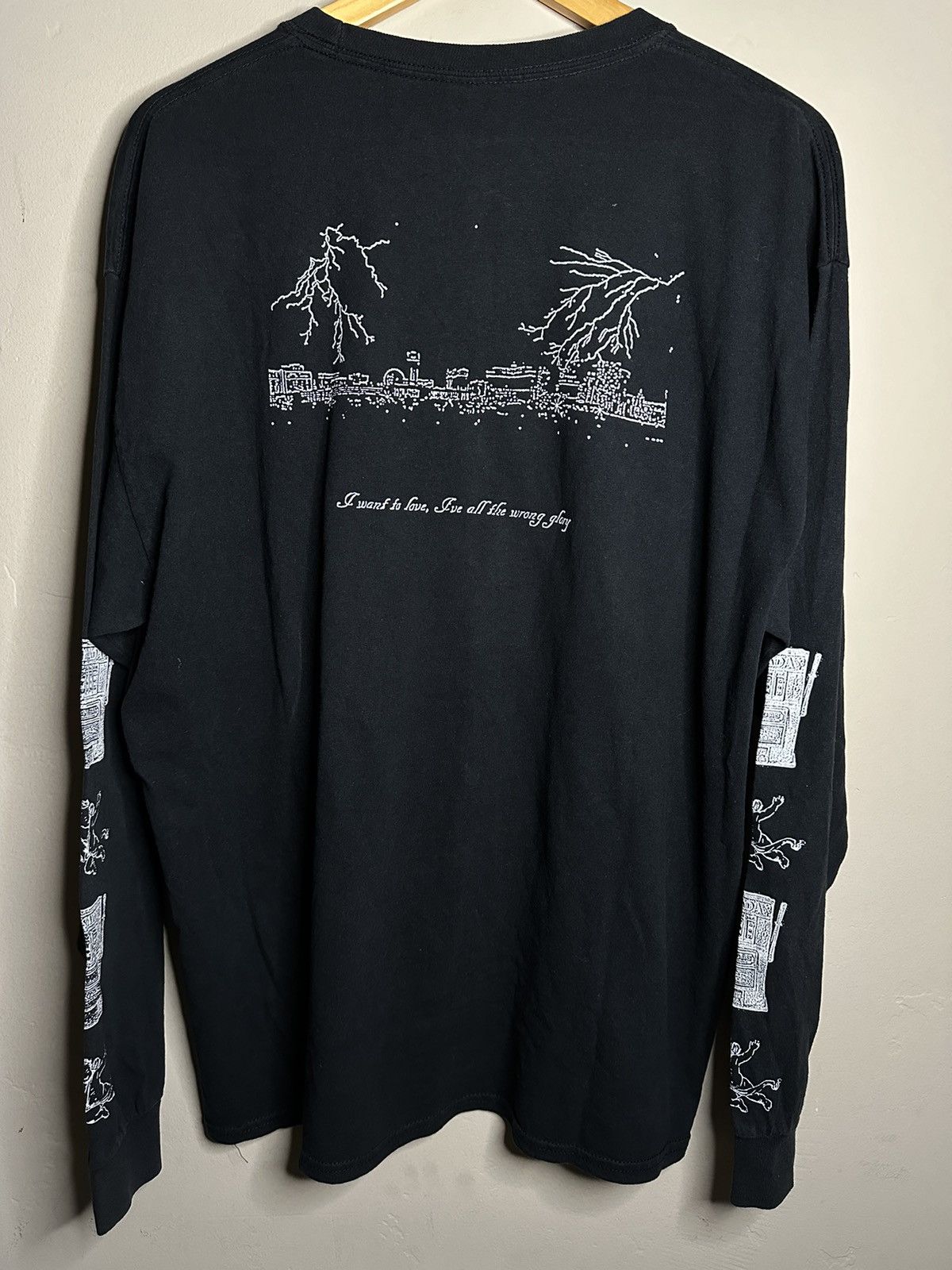 Band Tees × Vintage *RARE* VTG Cocteau Twins Heaven or Las Vegas Shoegaze Shirt Size US XL / EU 56 / 4 - 2 Thumbnail