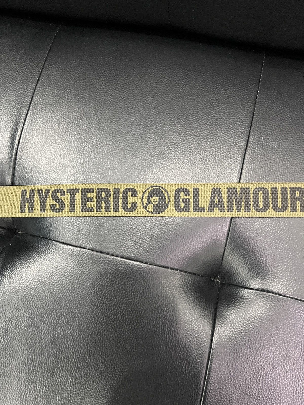 Hysteric Glamour Hysteric Glamour Girl Logo Woven Leather Belt Size ONE SIZE - 12 Thumbnail