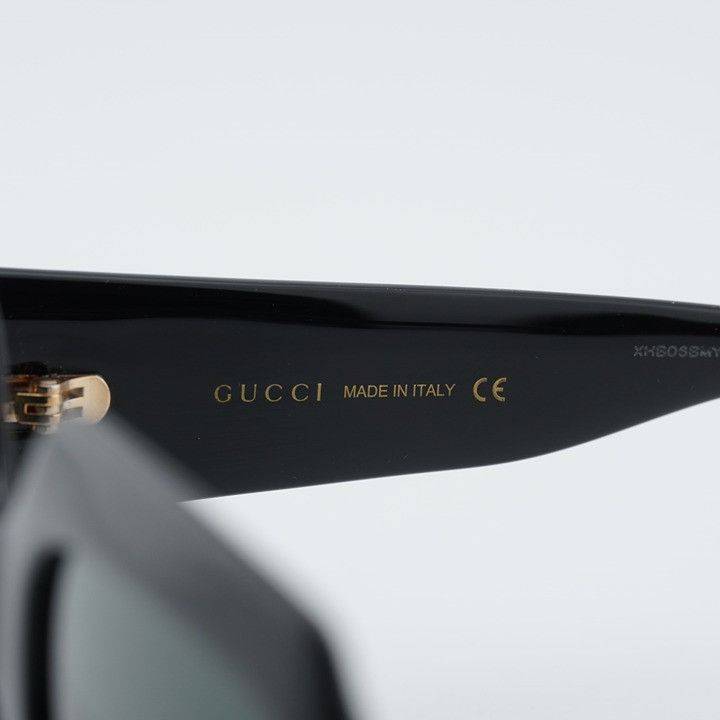 Gucci Gucci GG0053S 001 Sunglasses Black Square Frame, Grey Size ONE SIZE - 8 Thumbnail