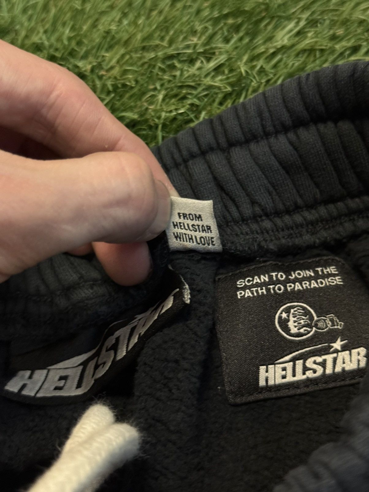 HELLSTAR Hellstar Flame Shorts Black White Size XS (NEW) Size US 28 / EU 44 - 9 Thumbnail