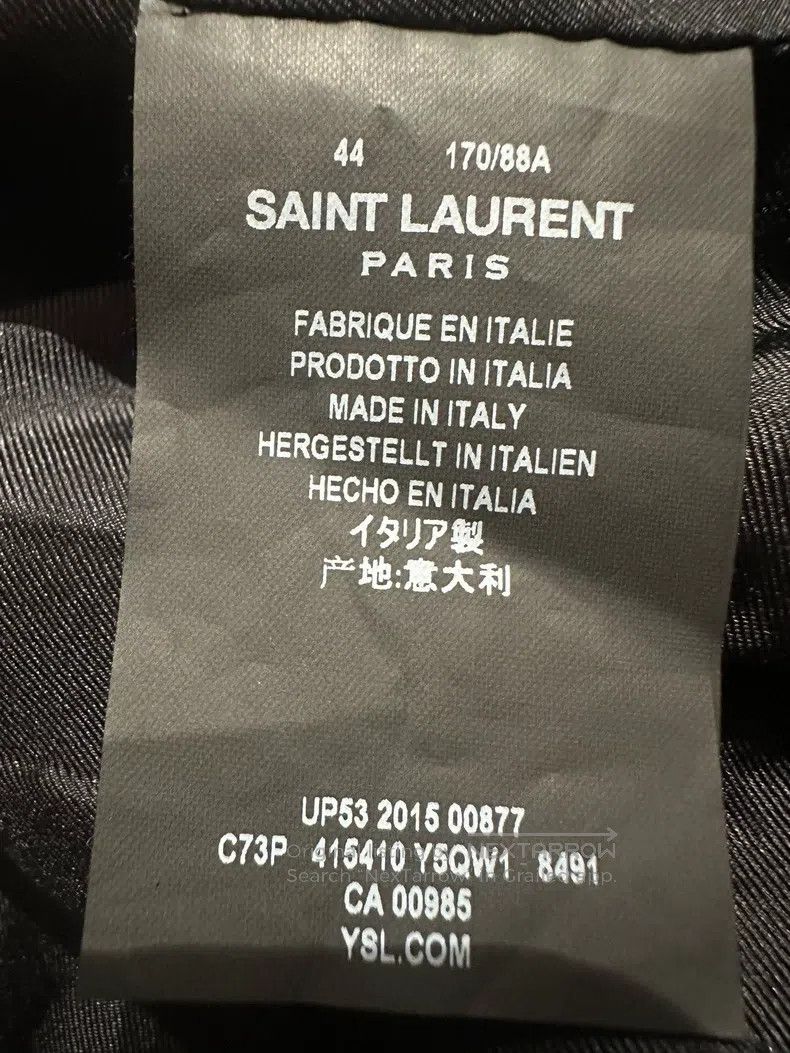 Saint Laurent Paris Saint Laurent Paris Leopard Print Beaded Jacket Size US S / EU 44-46 / 1 - 5 Thumbnail