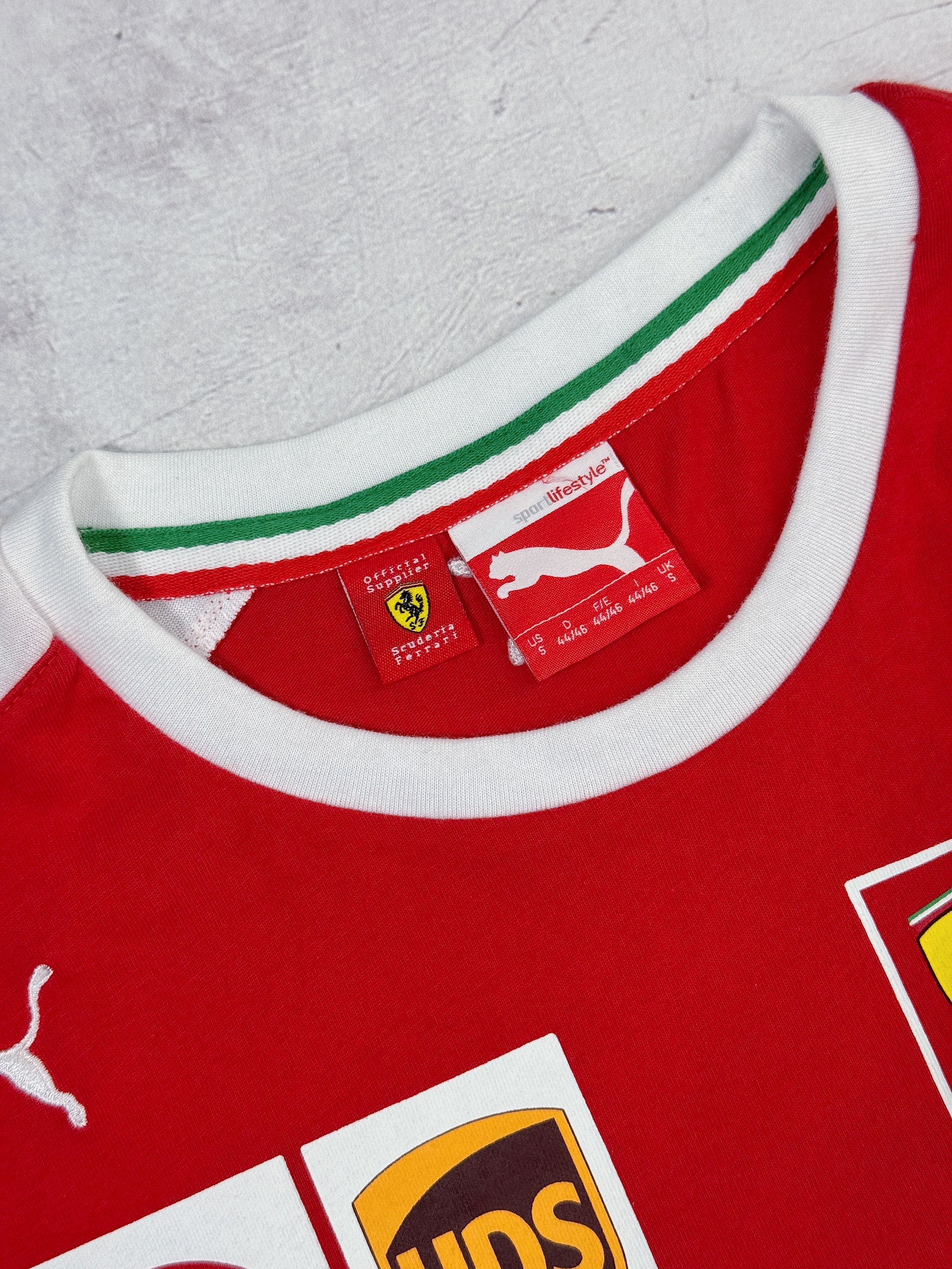 Ferrari Puma & Scuderia Ferrari T-Shirt Formula1 Team Santander Size US S / EU 44-46 / 1 - 8 Thumbnail