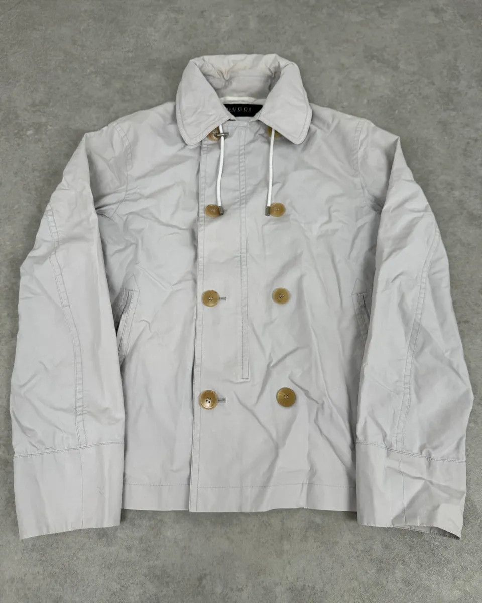 Gucci SS2014 Gucci White Light Rain Classy Jacket Size US M / EU 48-50 / 2 - 4 Thumbnail