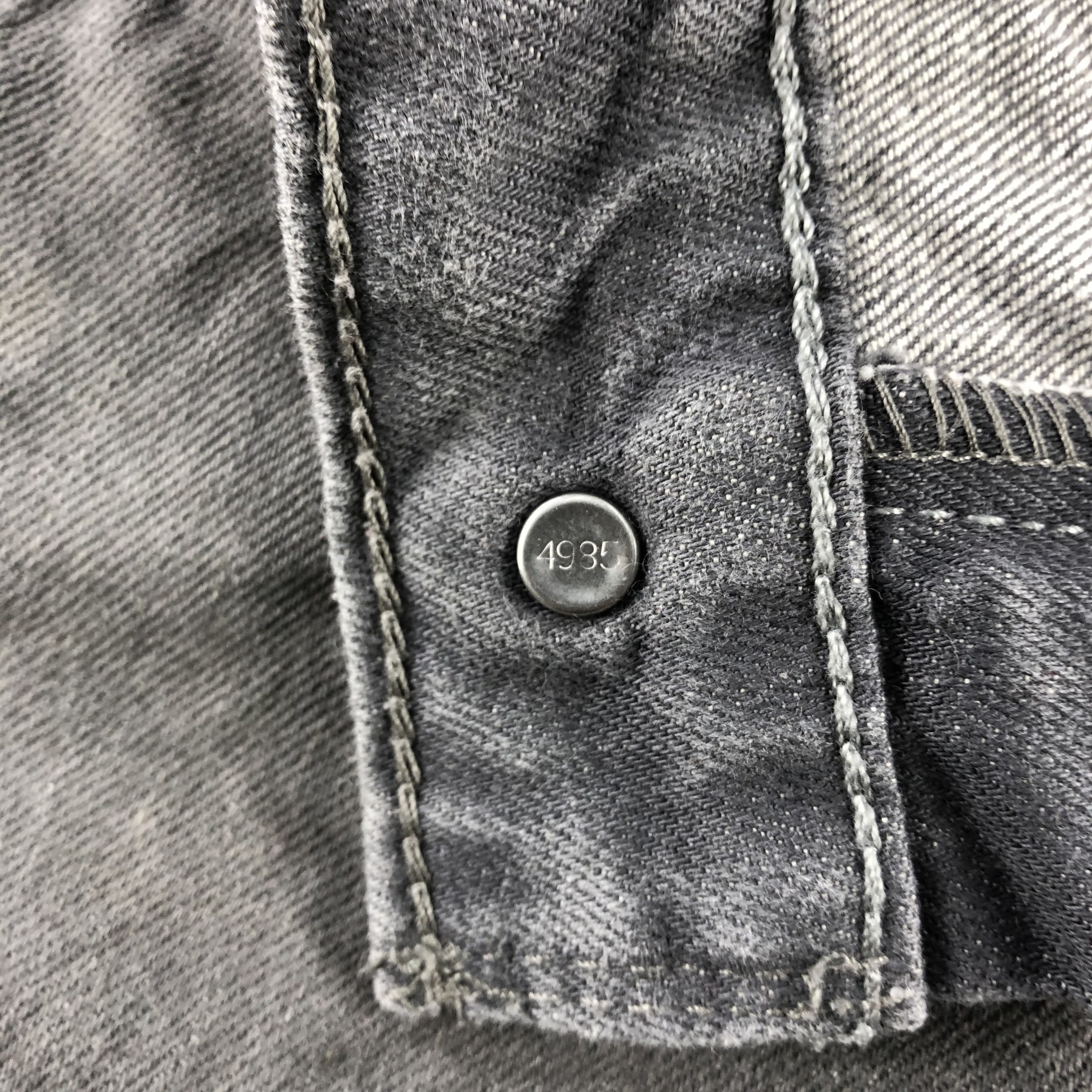 Levi's Levis 541 Jeans Faded Black Denim KJ1090 Size US 32 / EU 48 - 10 Thumbnail