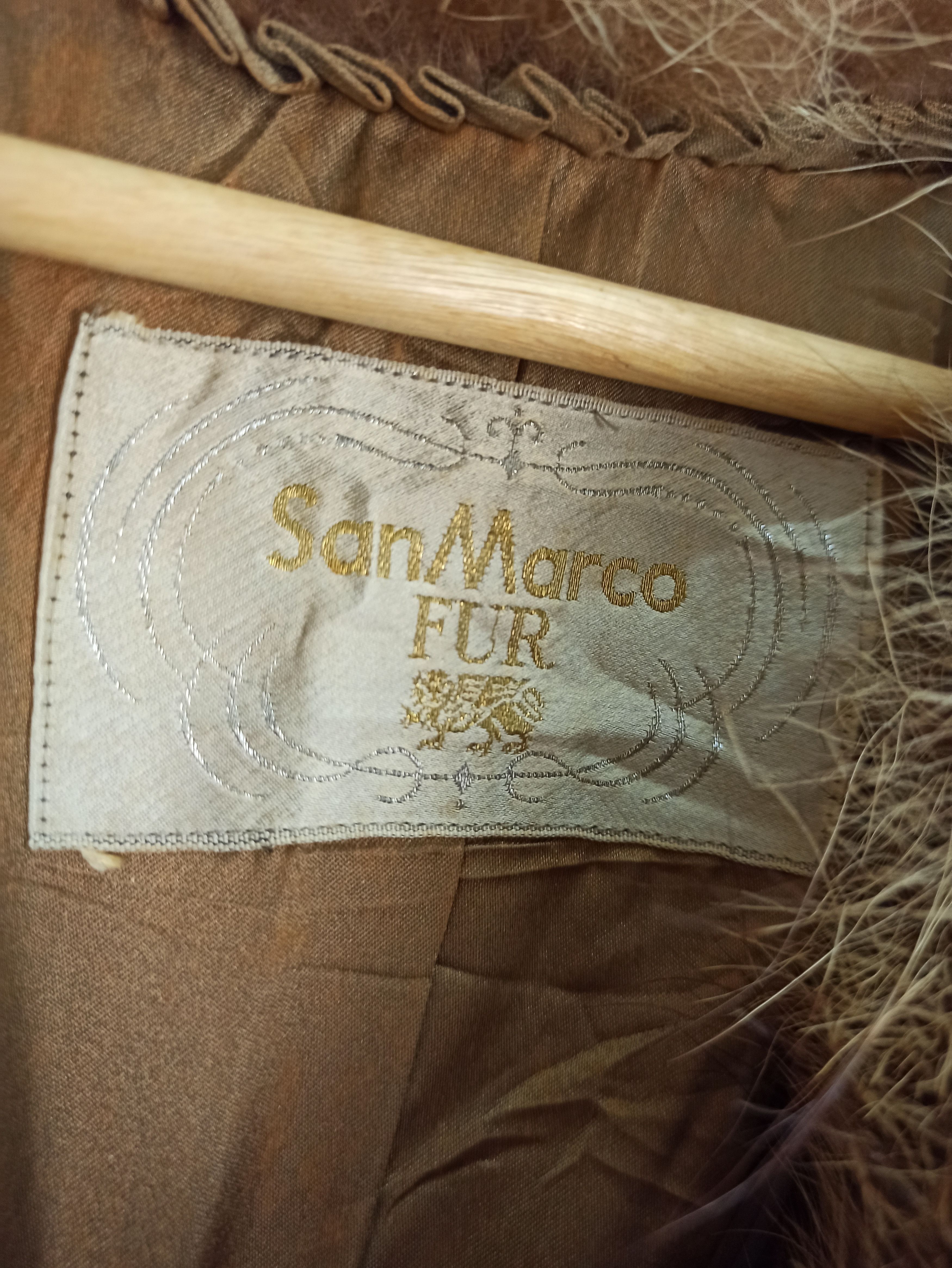 Japanese Brand Vintage San Marco Fur Winter Jacket Luxury Size S / US 4 / IT 40 - 12 Thumbnail